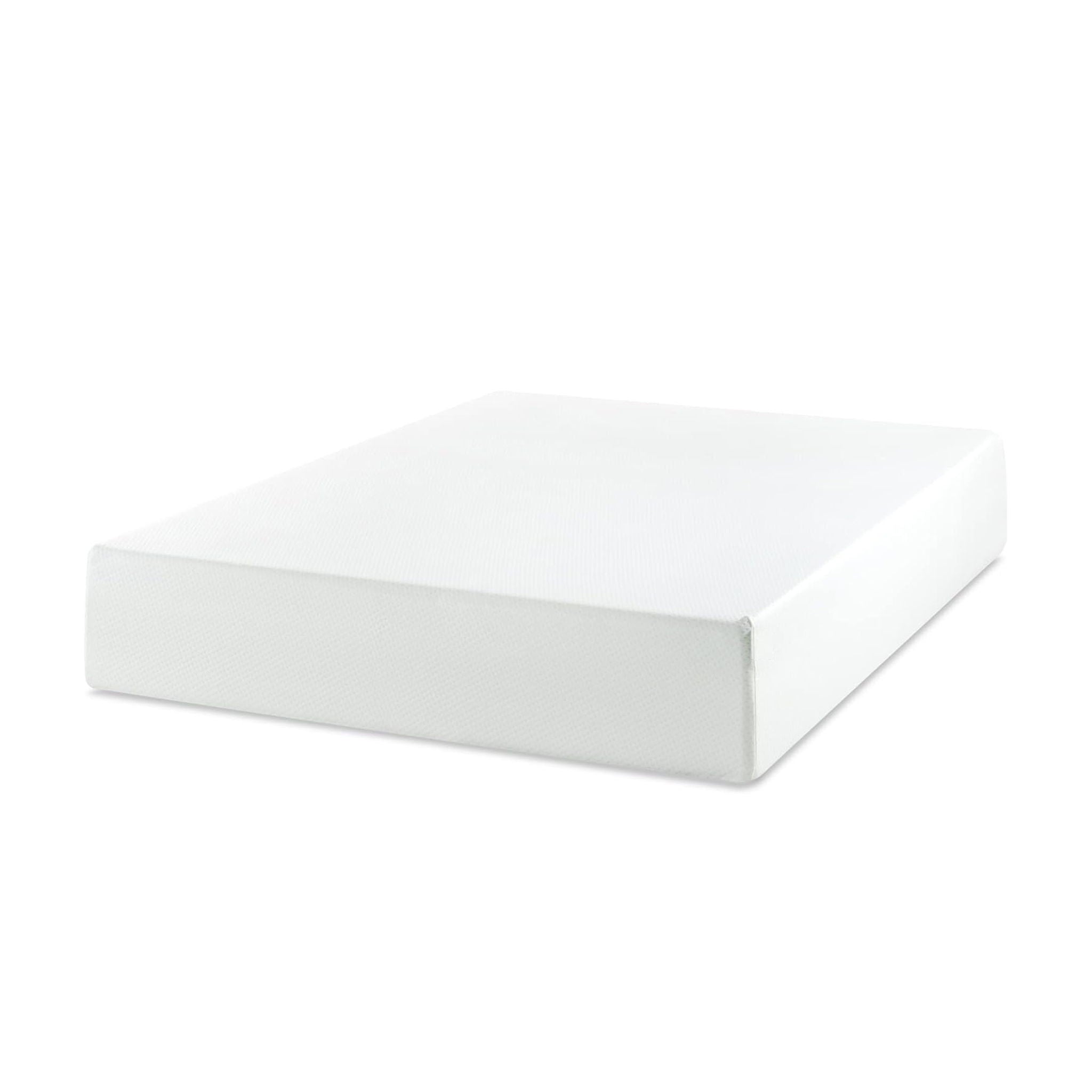 8" Green Tea Memory Foam Mattress In Box - White - Twin
