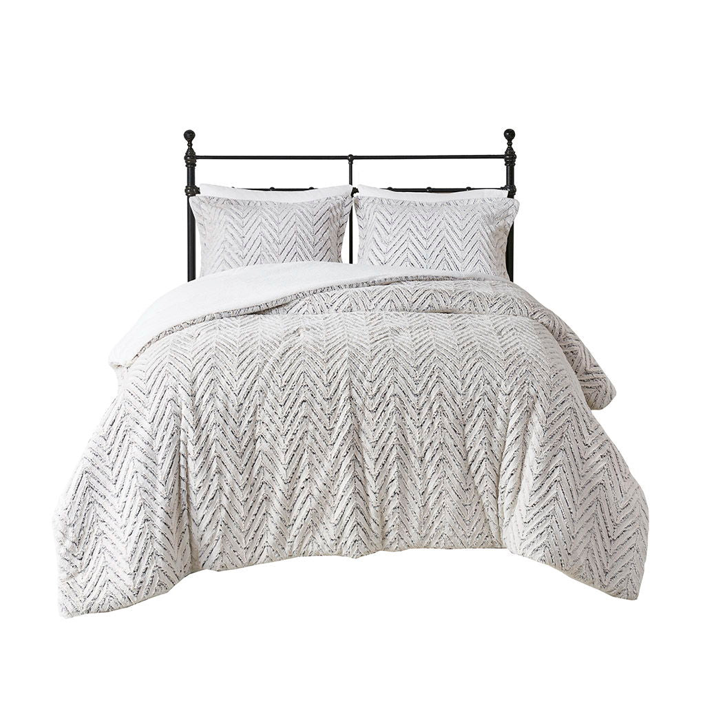 Adelyn - Ultra Down Alternative Comforter Set - Ivory