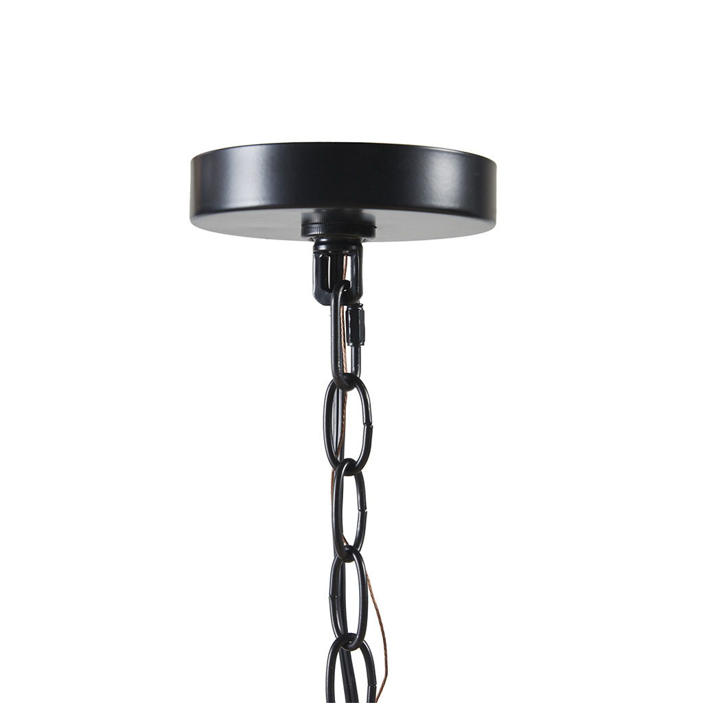 Adele - Metal Pendant - White