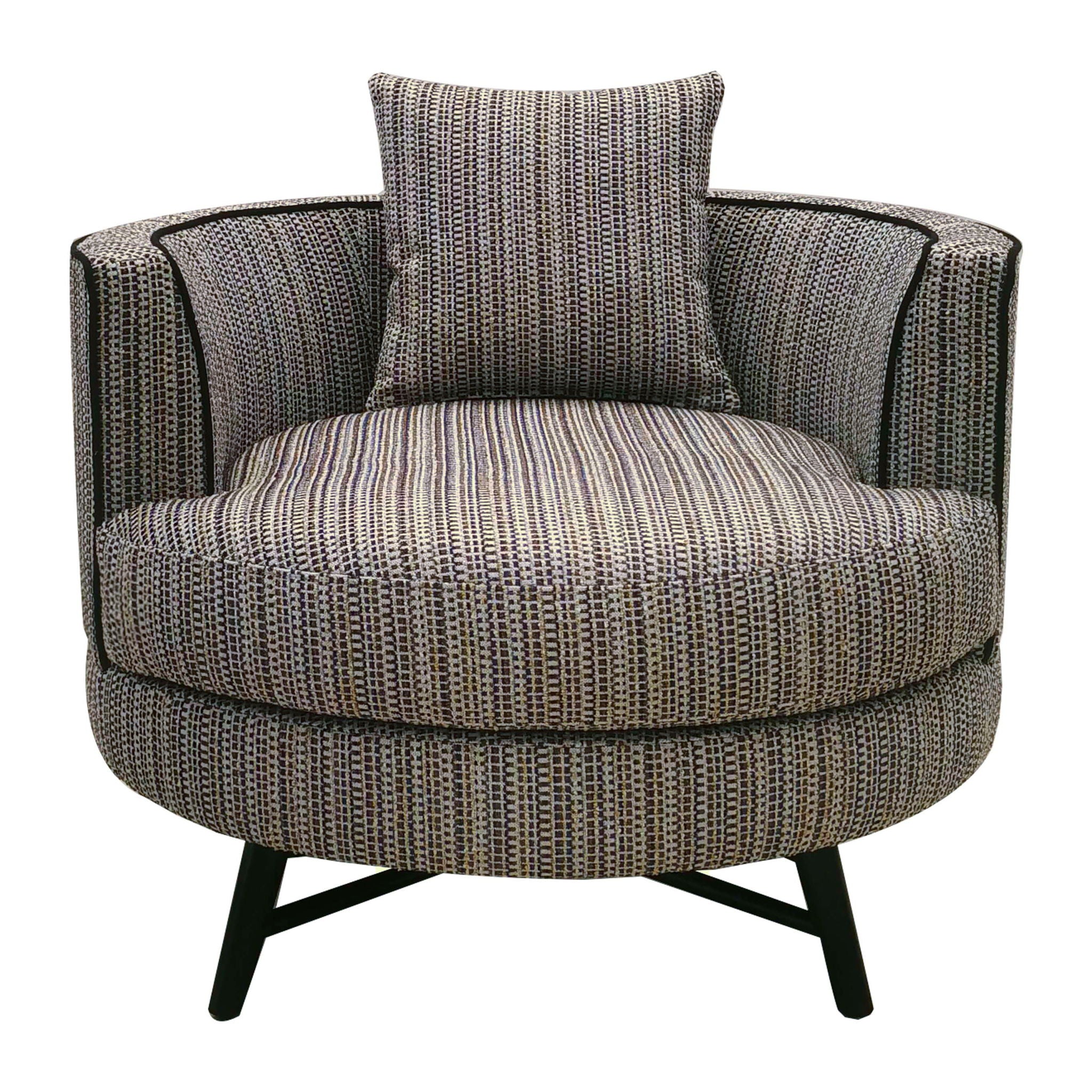 Harper - Swivel Chair - Stripe / Multi