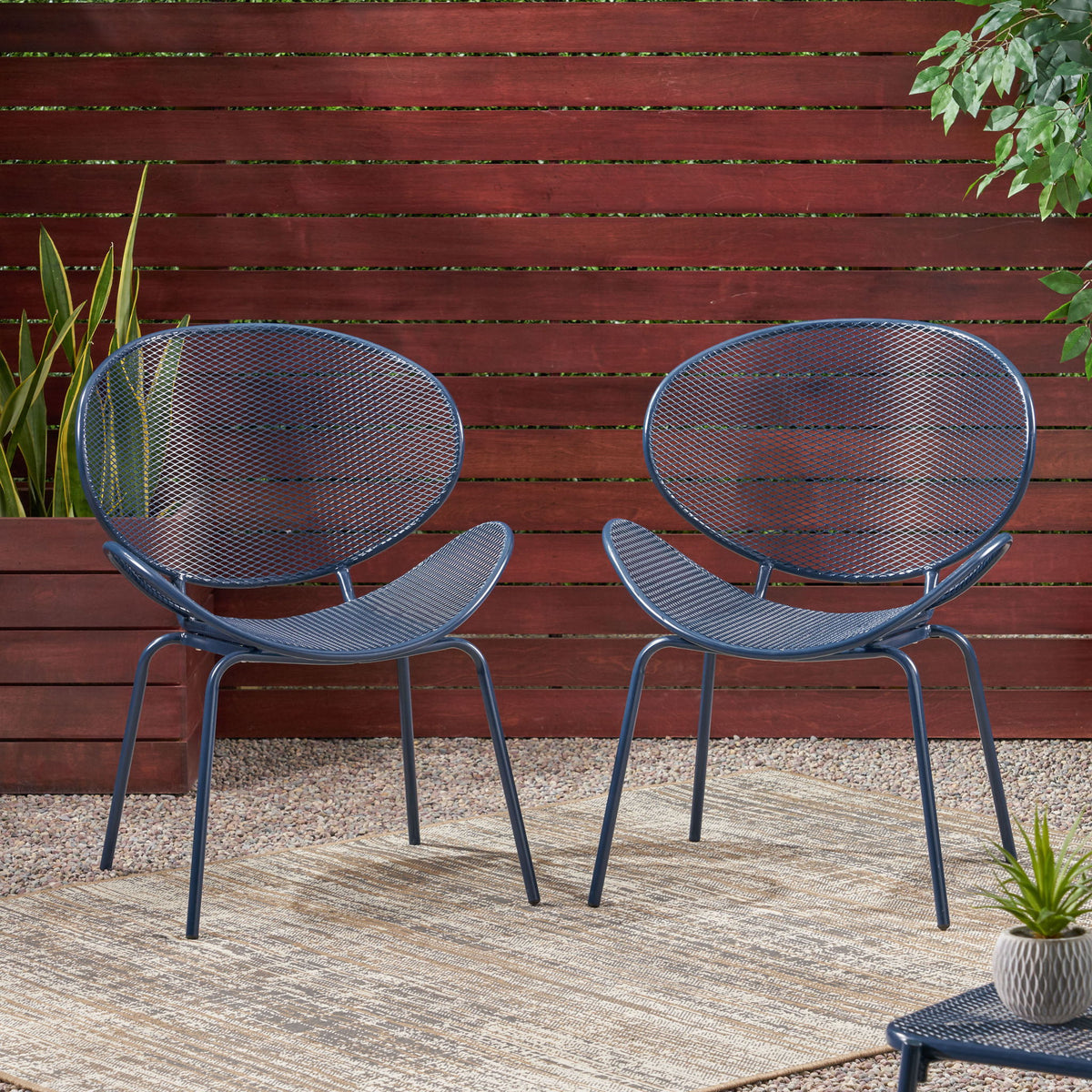 Elba - Contemporary Chair Set For Outdoor Relaxation
