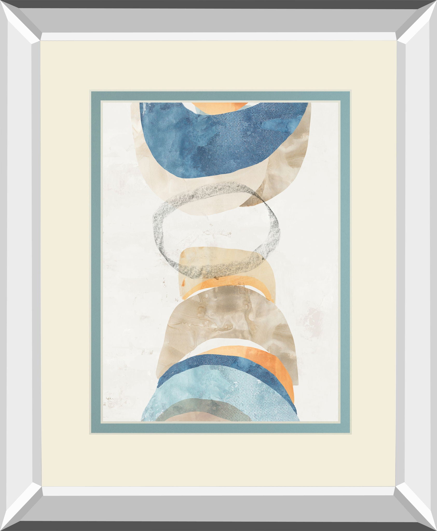 Magnetism II By Pi Studio Mirrored Frame - Beige