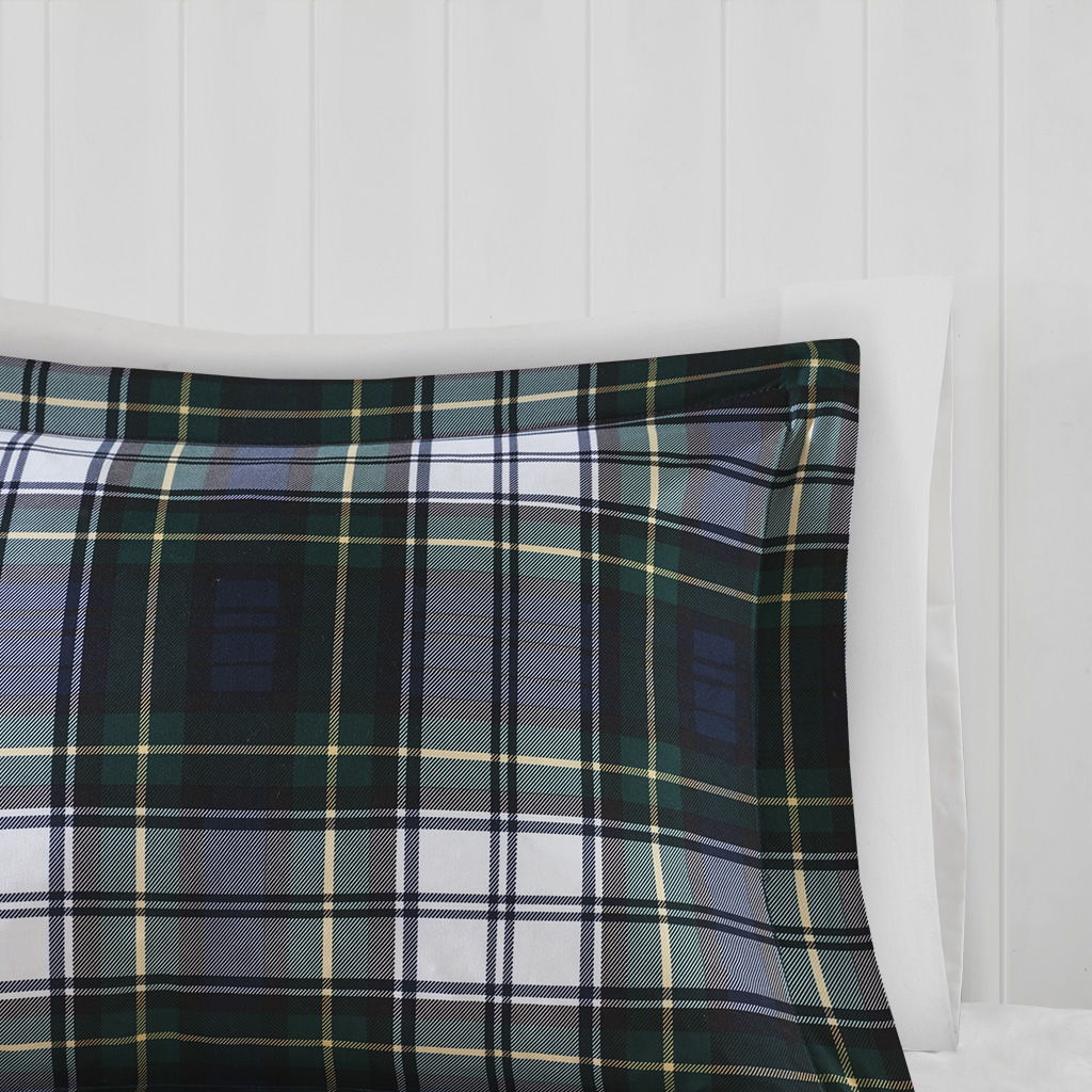 Parkston - Twin 3M Scotchgard Down Alternative All Season Comforter Set - Navy