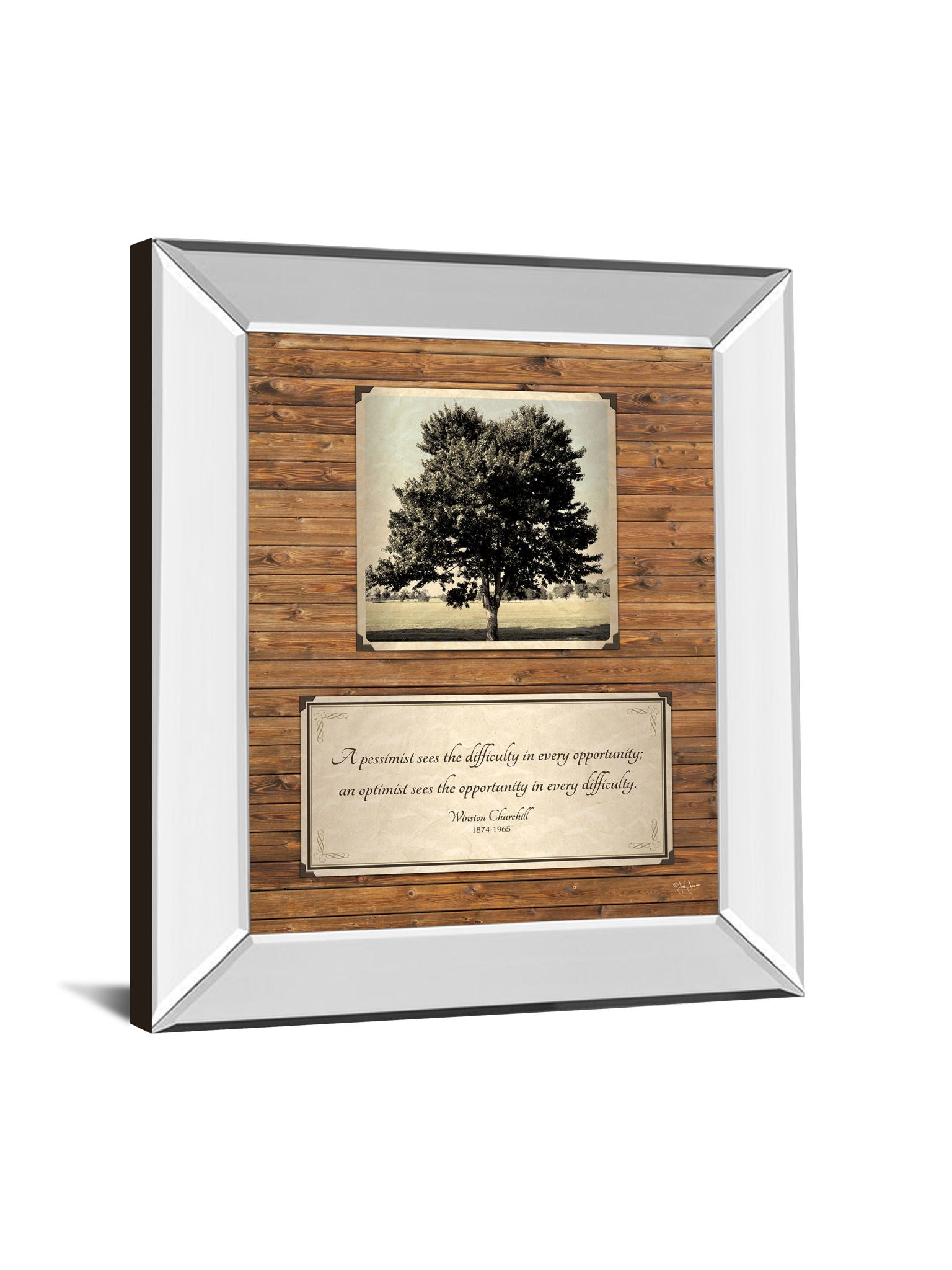 Opportunity By John Jones - Framed Print Wall Art - Light Brown