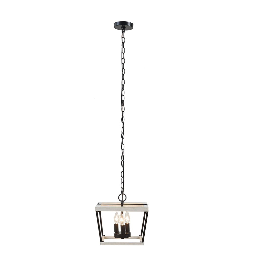 Adele - Metal Pendant - White