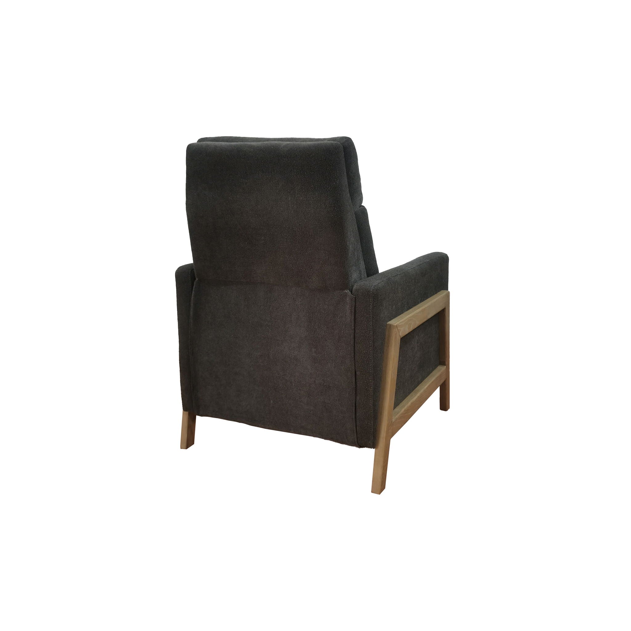 Luna - Recliner With Frame - Gray