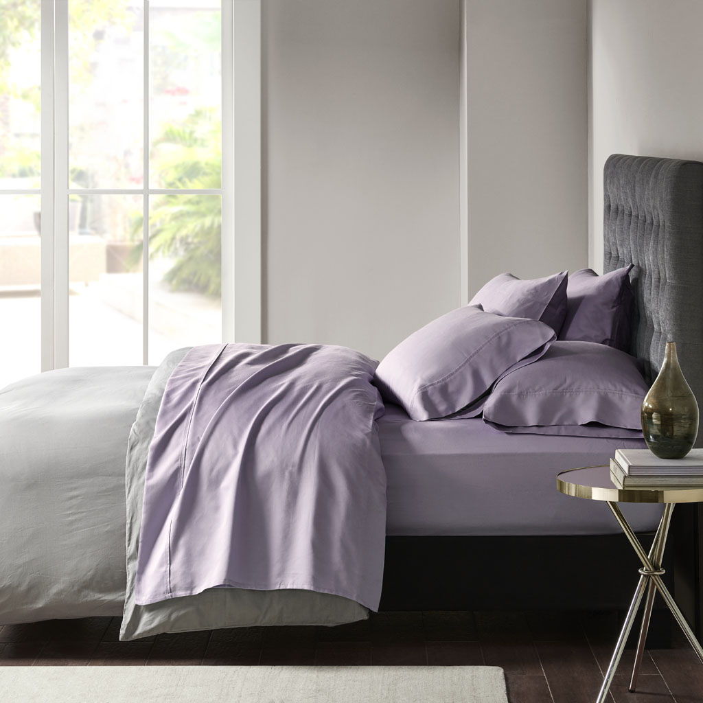 800 Thread Count - Queen Sheet Set - Purple