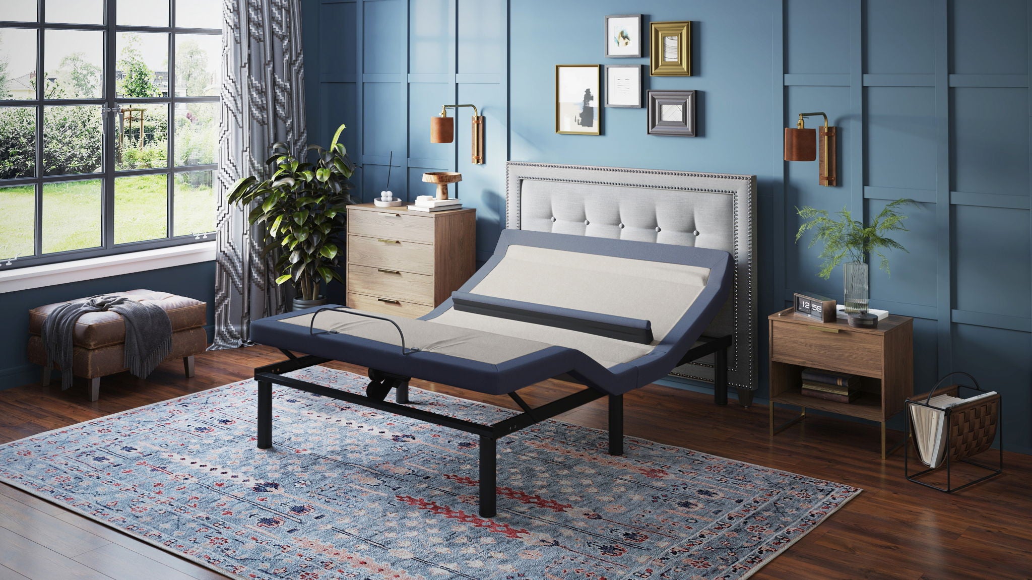 Bt6500 - Adjustable Bed Base With Head / Foot Tilt And Lumbar Position Adjustment