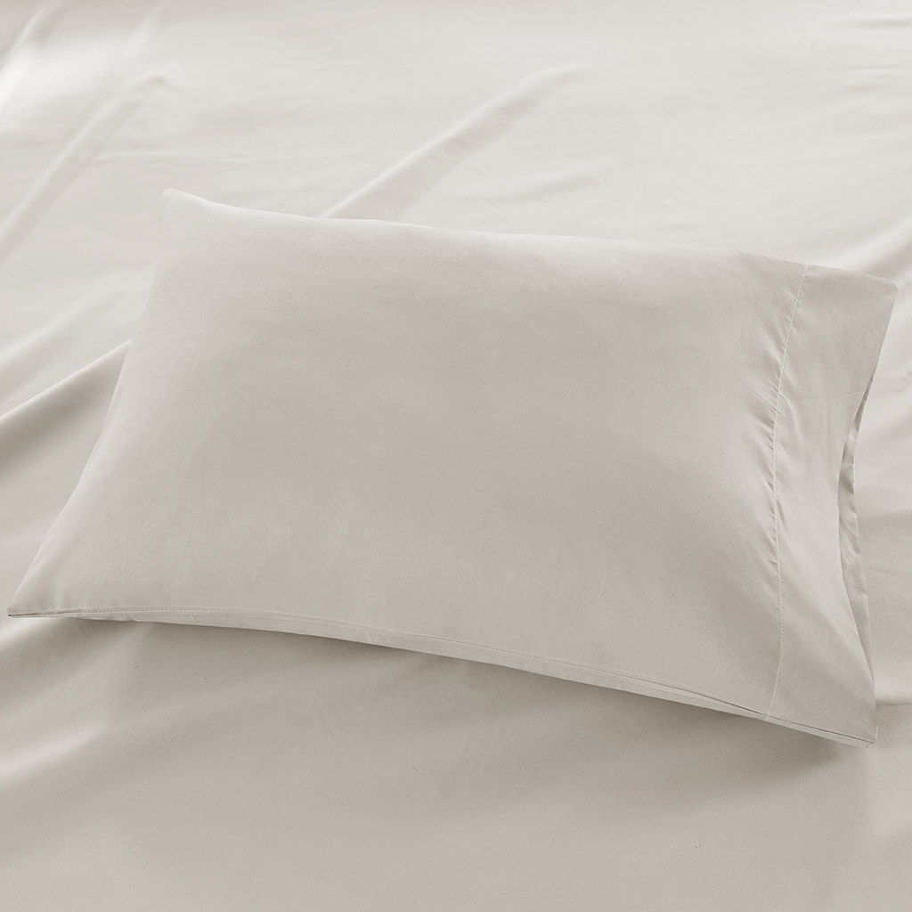 3M Microcell - Full Luxurious Brushed Microfiber Deep Pocket Sheet Set - Ivory