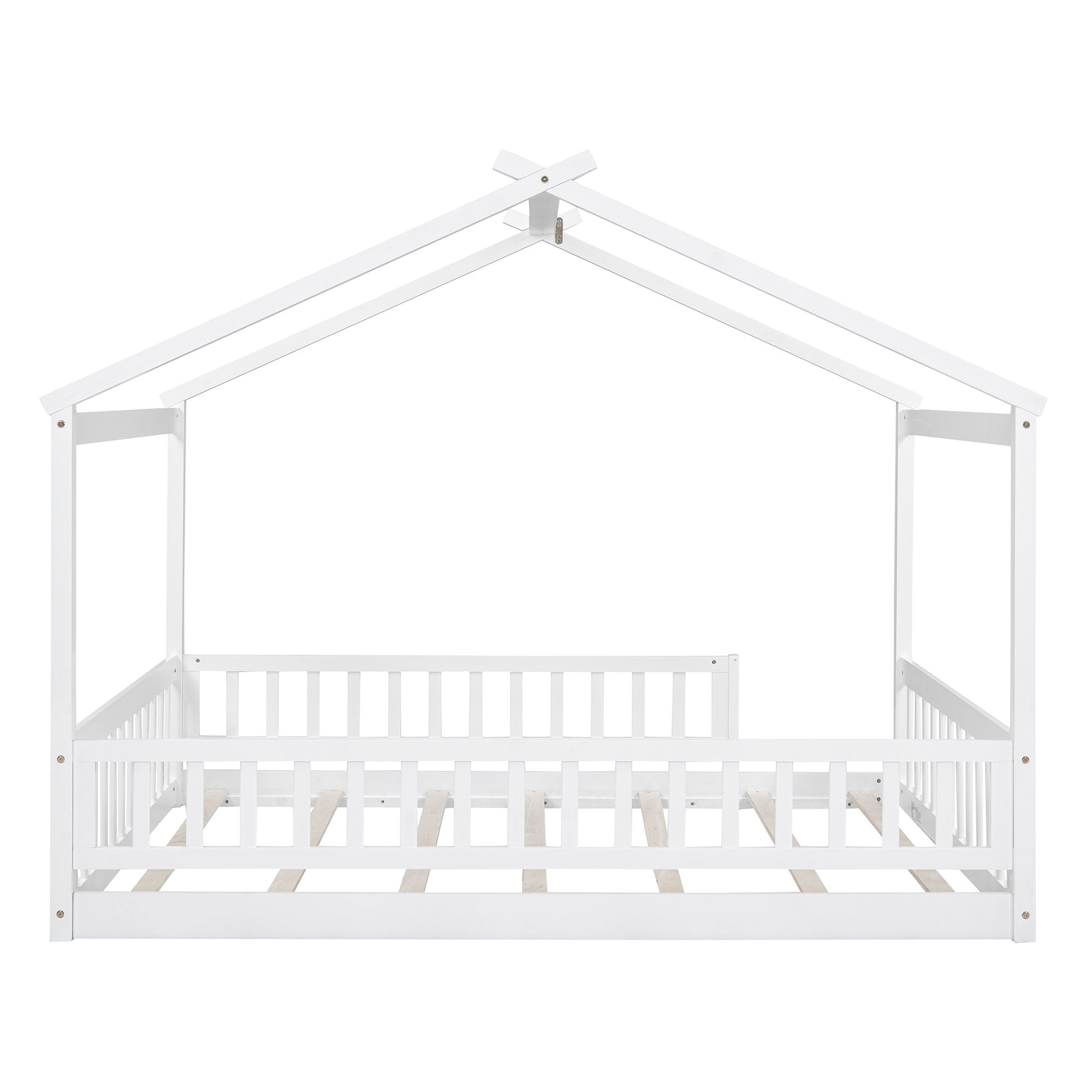 Bed House Bed Frame With Fence