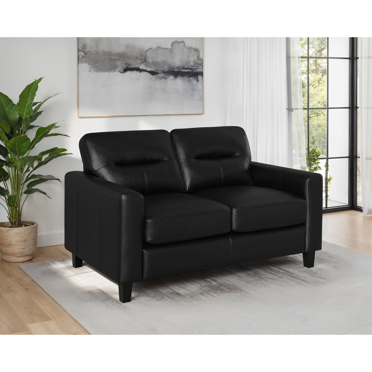Remington - Loveseat With Track Arms