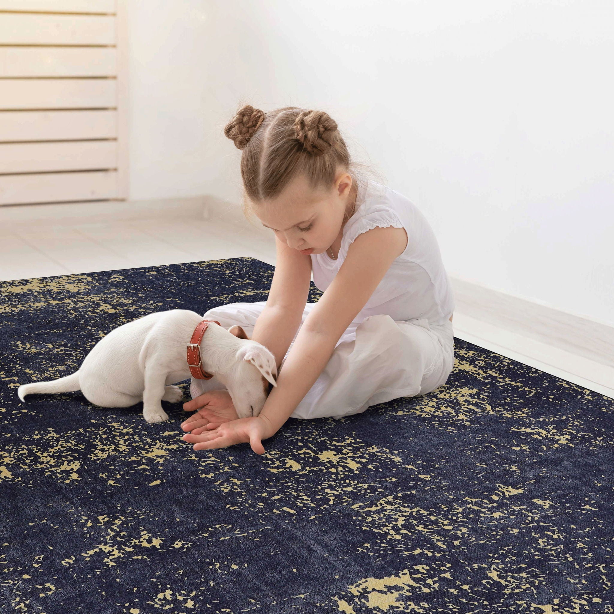 Maval - Machine Washable Area Rug