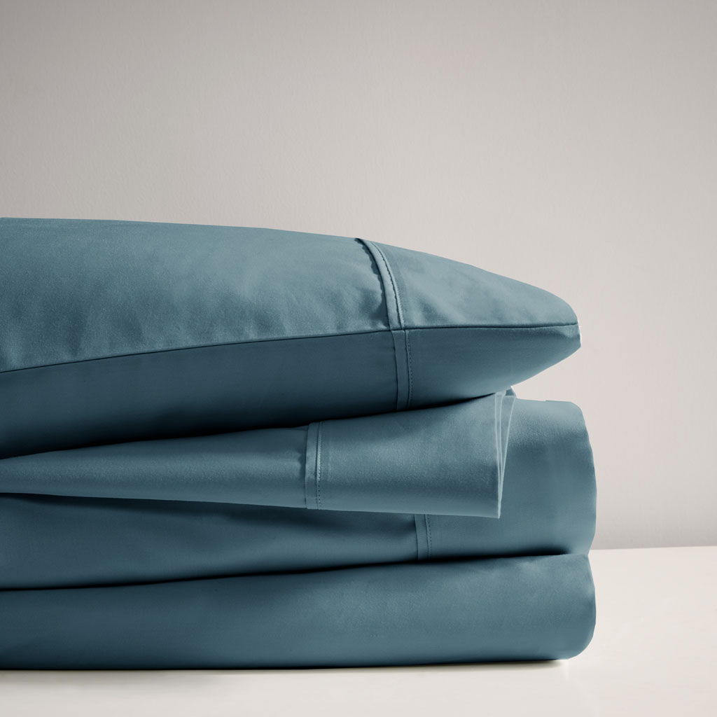 600 Thread Count - Cooling Cotton Blend 4 Piece Sheet Set - Teal