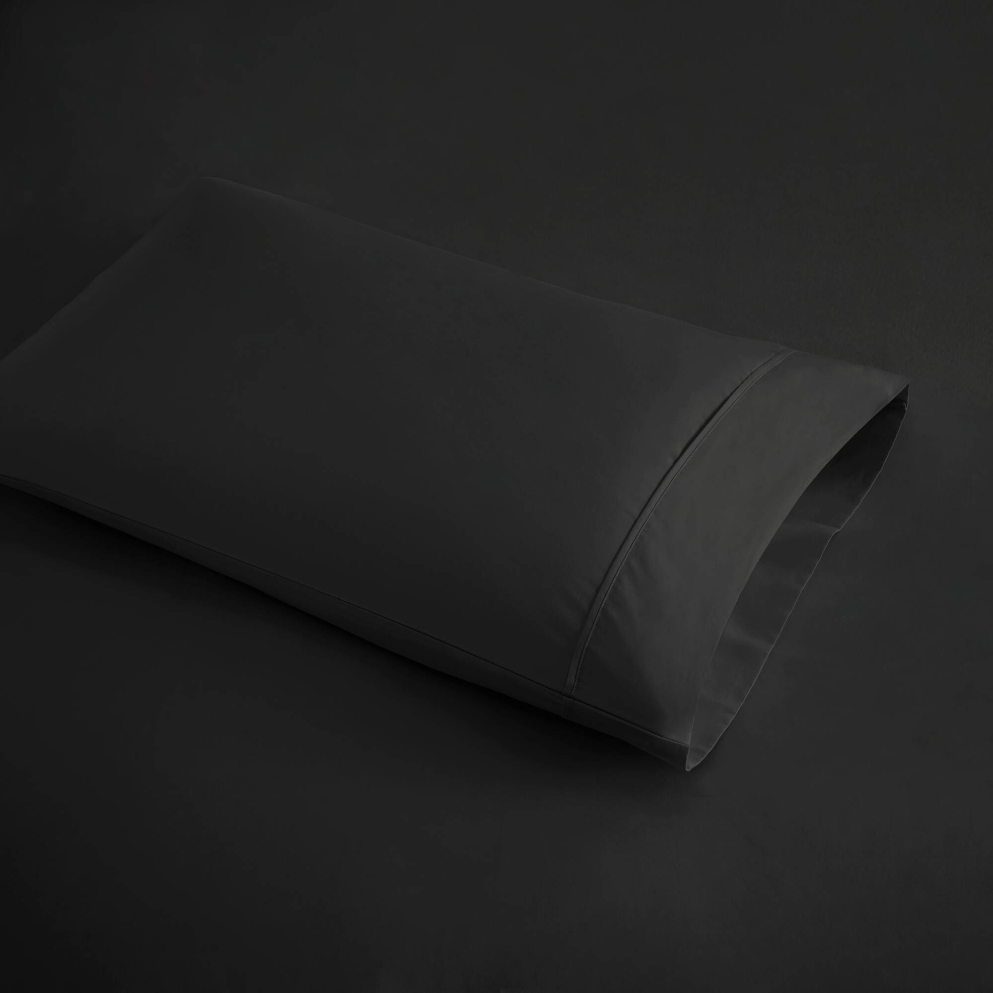 600 Thread Count - Cooling Cotton Blend 4 Piece Sheet Set - Black