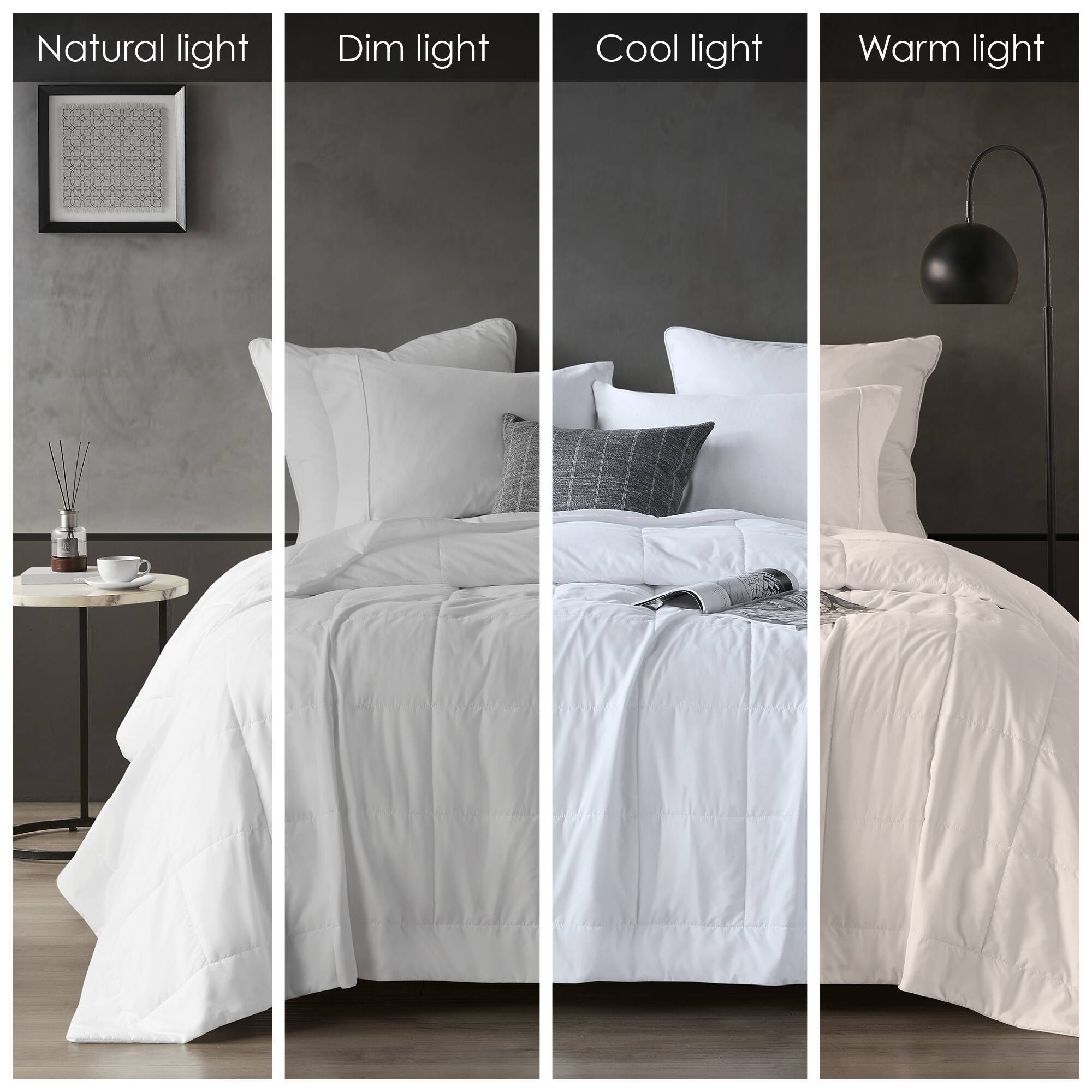 Cooling Touch - Down Alternative Twin Blanket - White