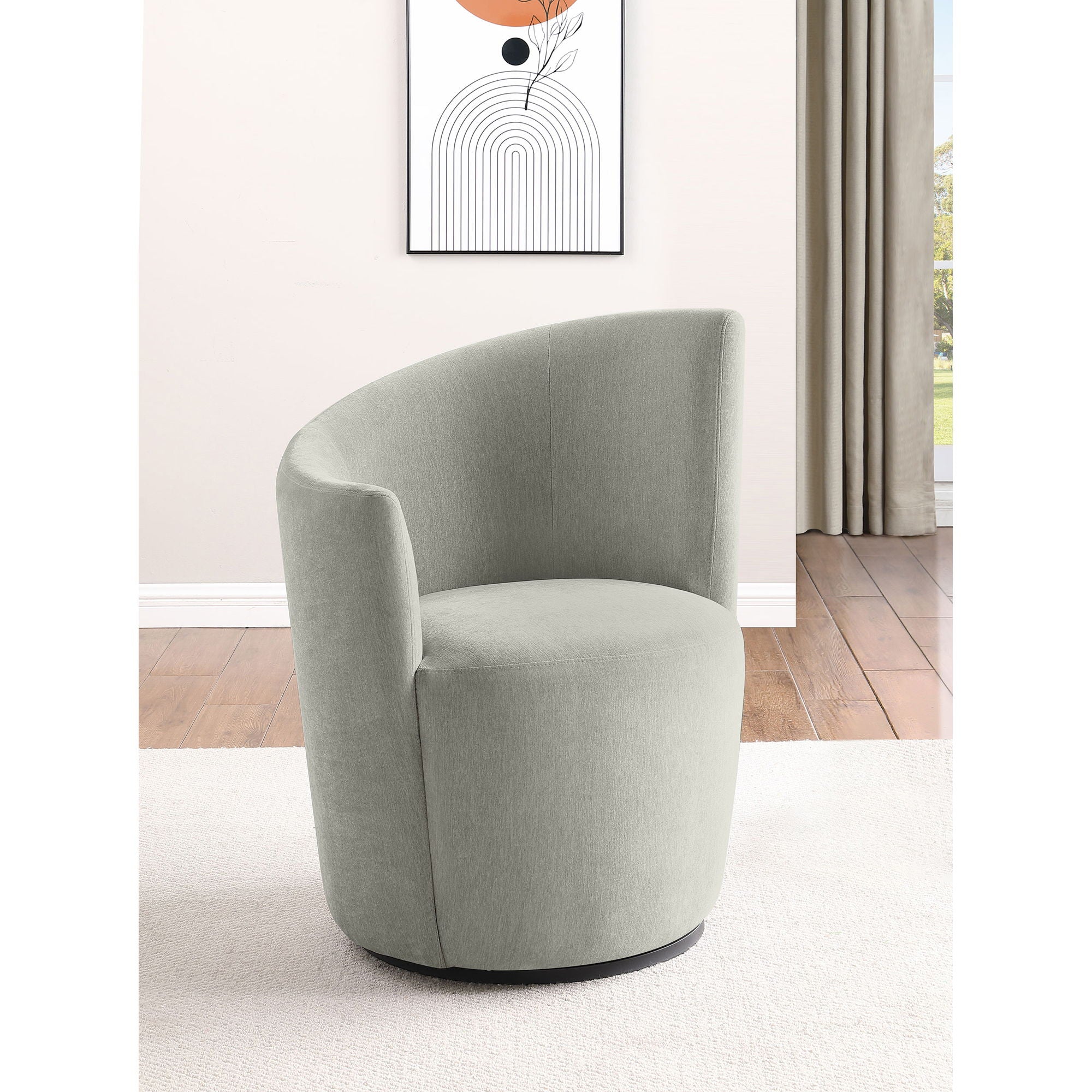 Kaylie - Upholstered Swivel Chair