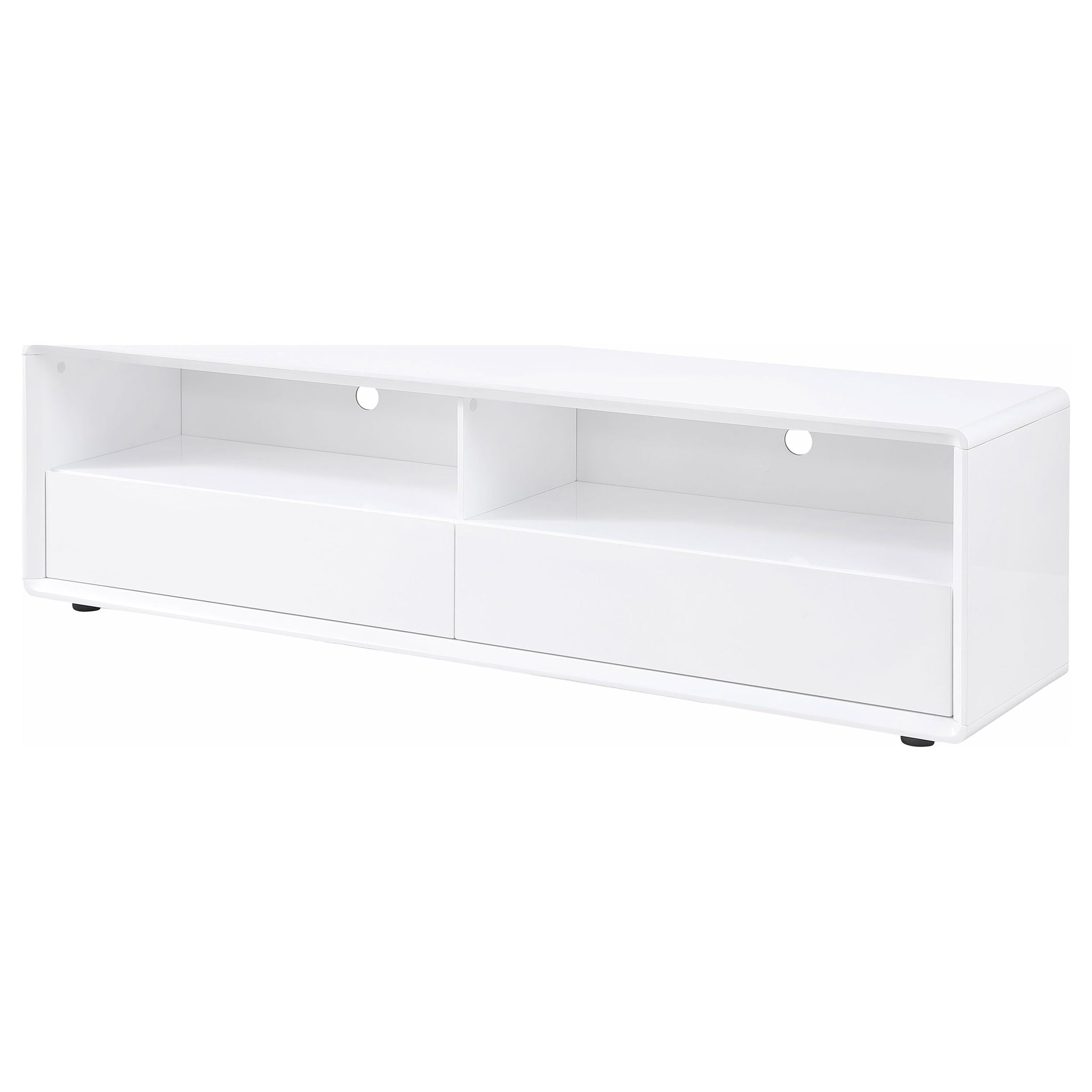 Cordova - 2 Drawer TV Stand - Gloss White