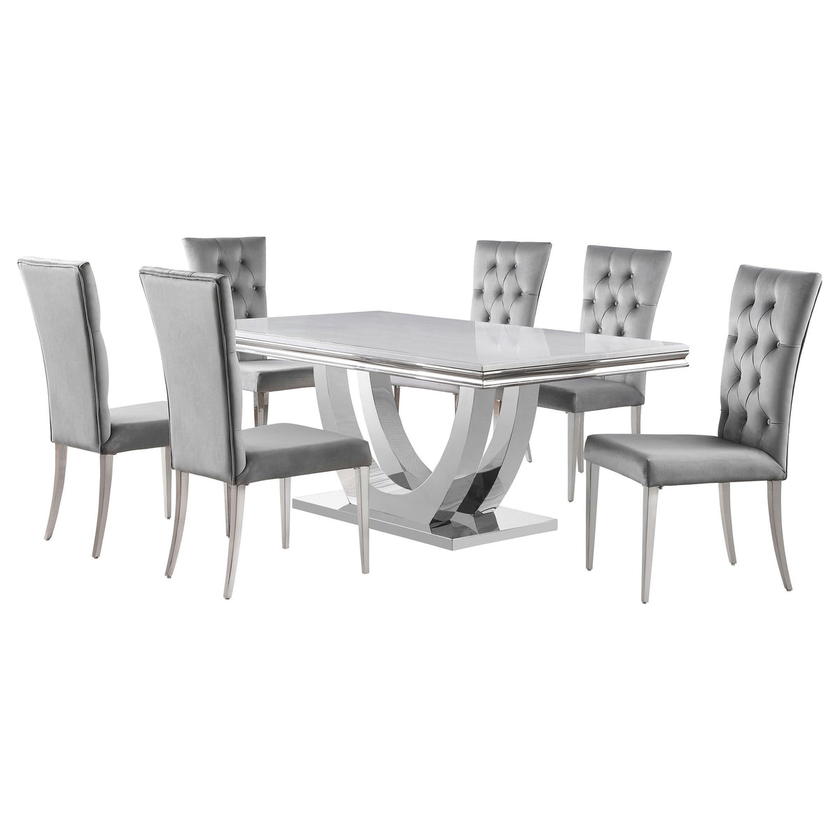 Kerwin - Dining Table Set With Upholstered Chairs