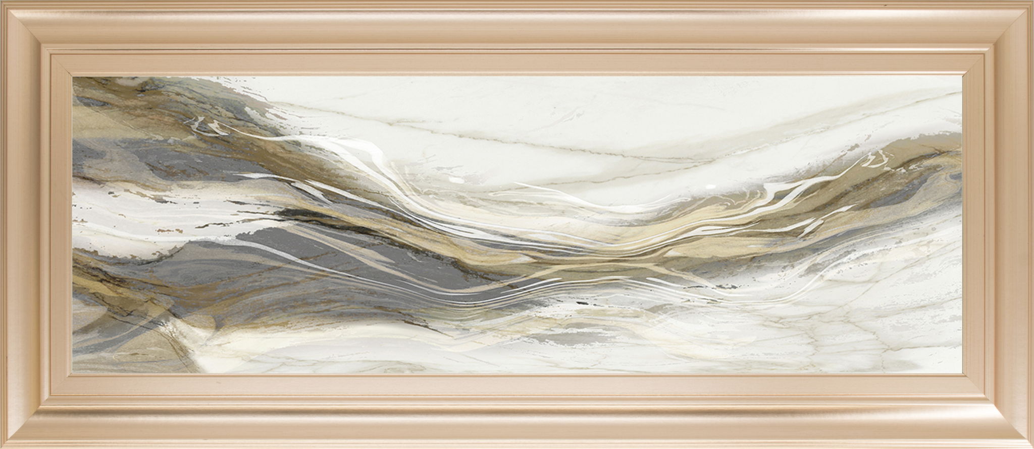 Canyonlands By Mark Chandon - Framed Print Wall Art - Beige