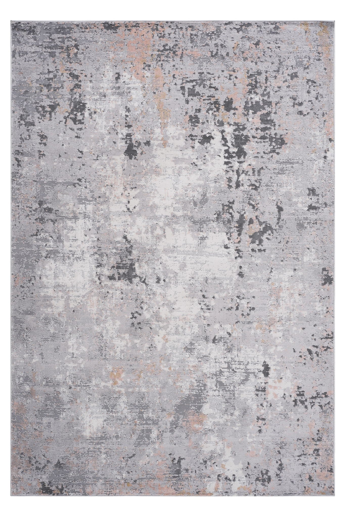 Marfi - 2' X 3' Abstract Area Rug - Gray Multi