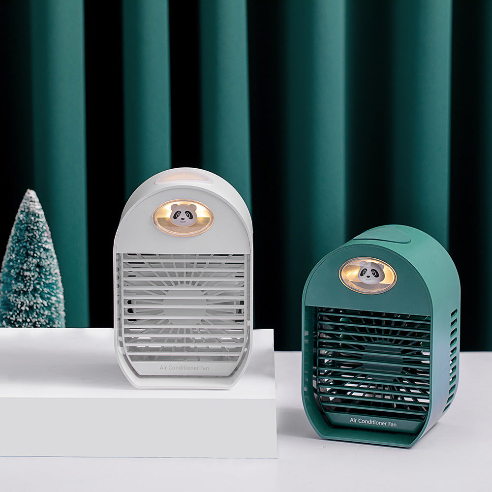 New Water Cooling Fan USB Desktop Office Humidification Spray Fan Household Large Capacity Air Conditioner Small Fan