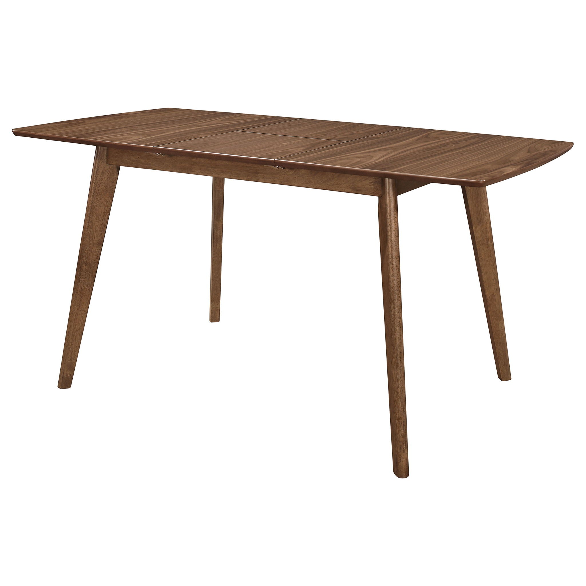 Rectangular Dining Table With Butterfly Leaf - Walnut