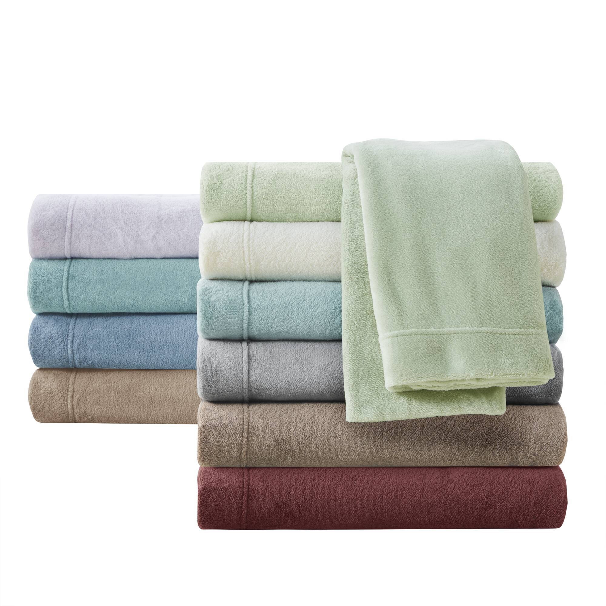 Soloft Plush - Queen Sheet Set - Blue
