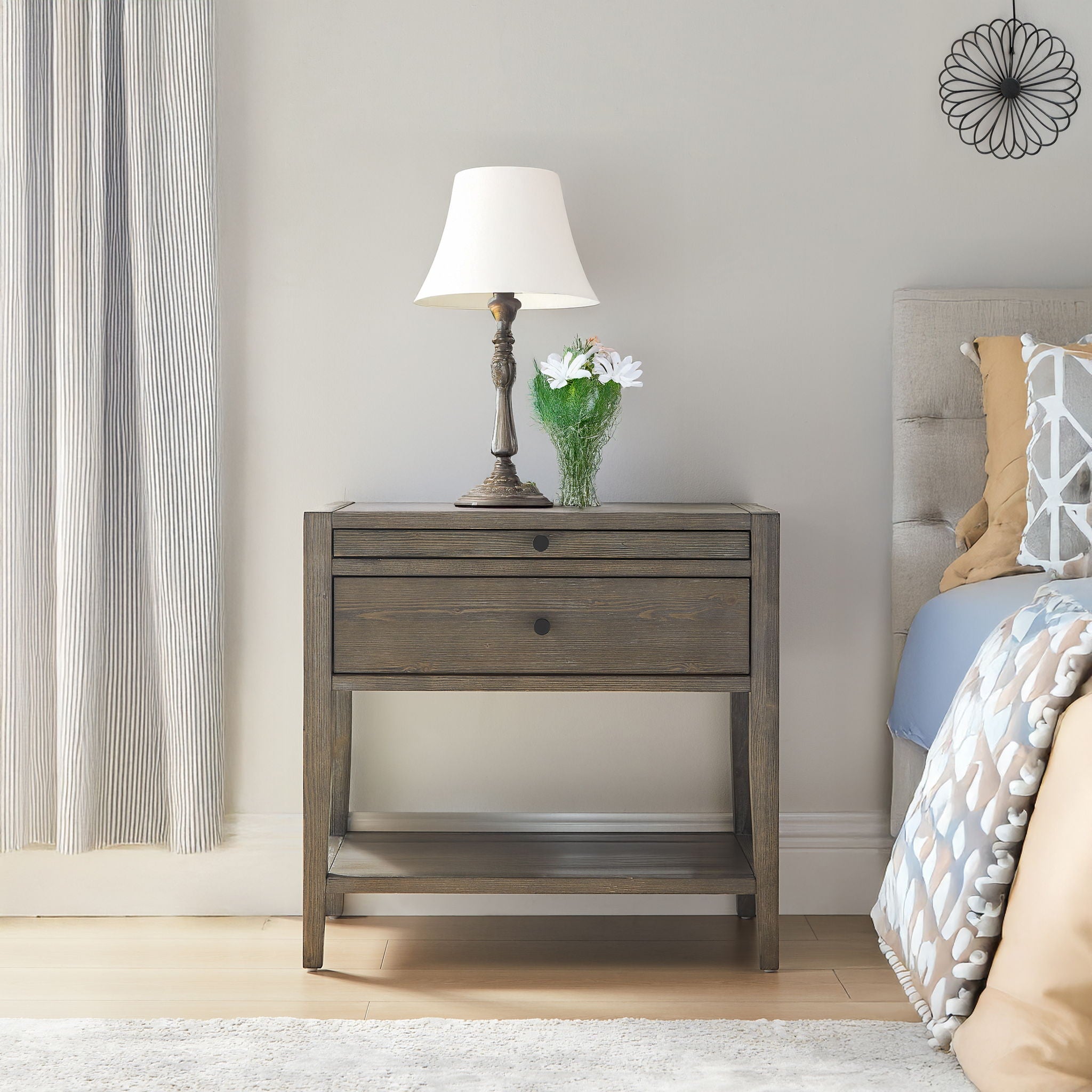 Sunveil - 1 Drawer Nightstand