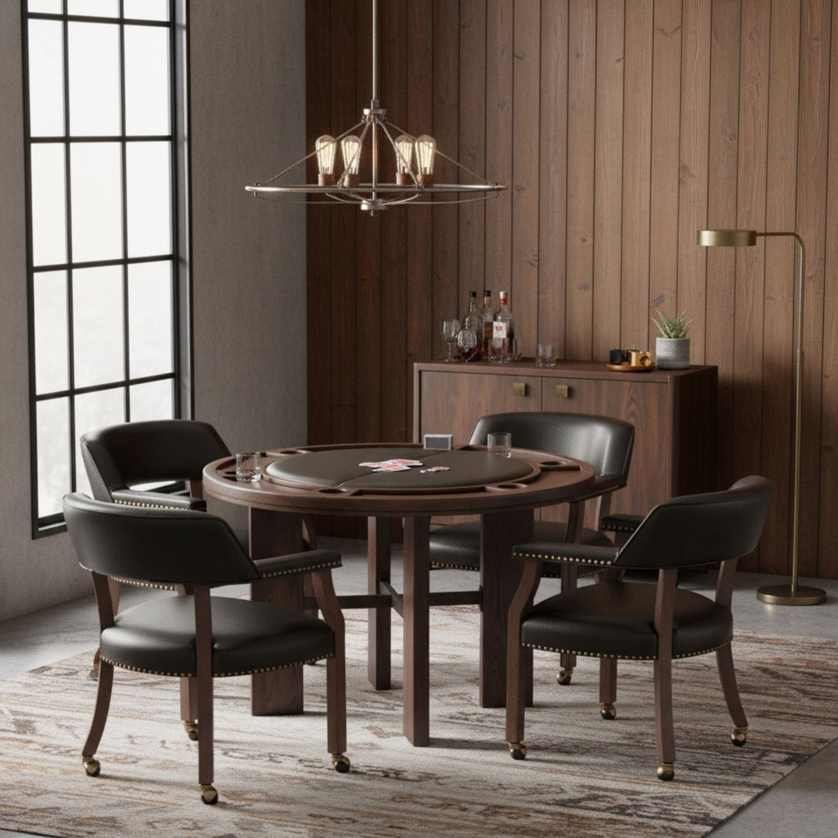 Gorman - 5 Piece Dining And Game Set