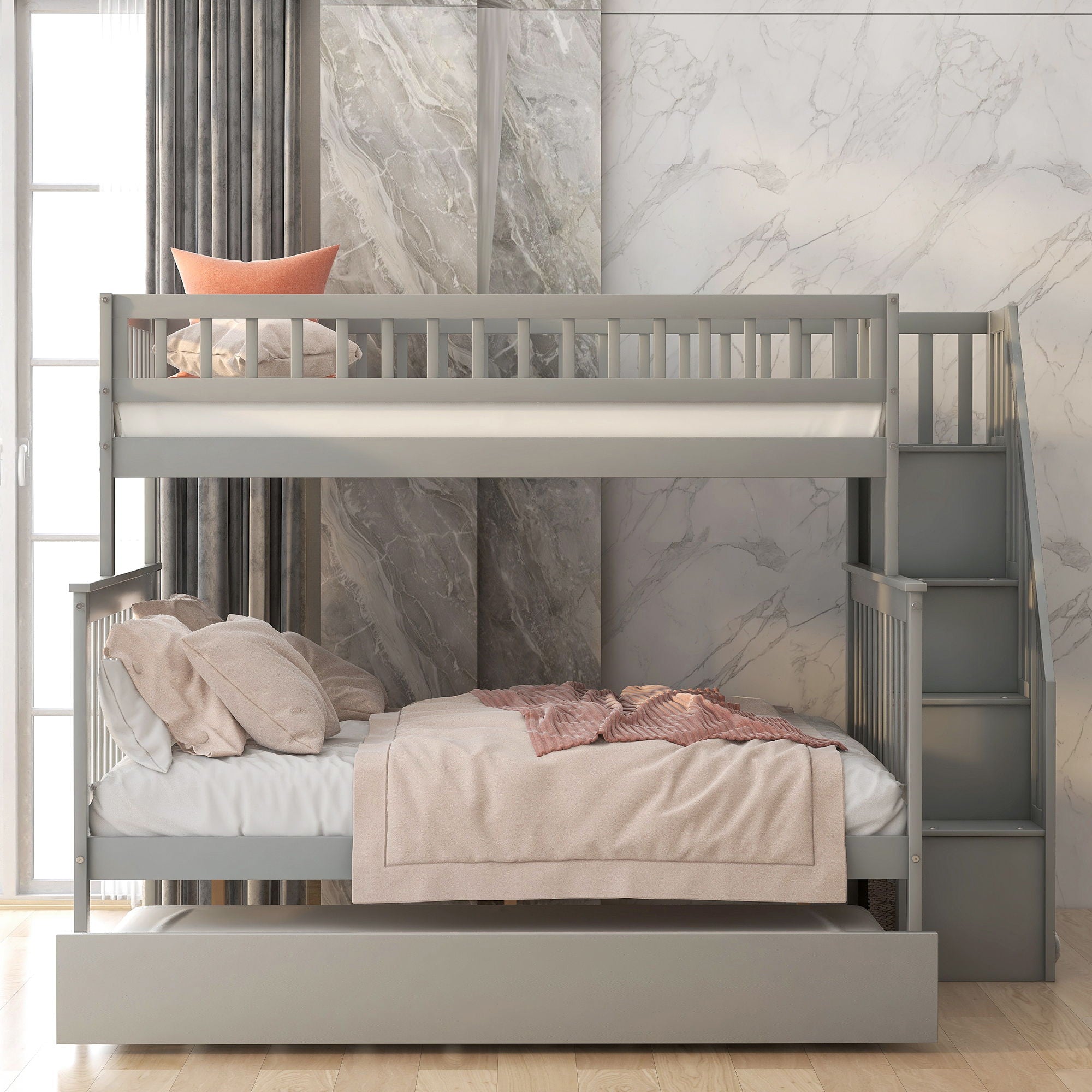 Bunk Bed & Staircase