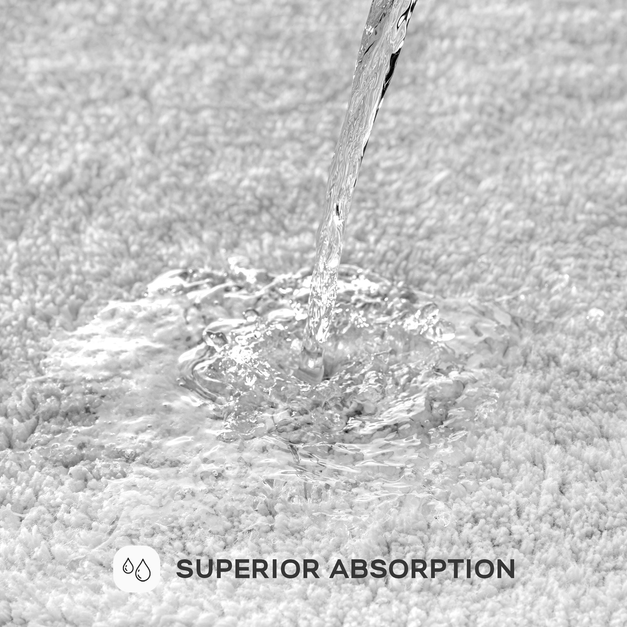 Splendor - 24" x 60" Tufted Reversible Bath Rug - Gray