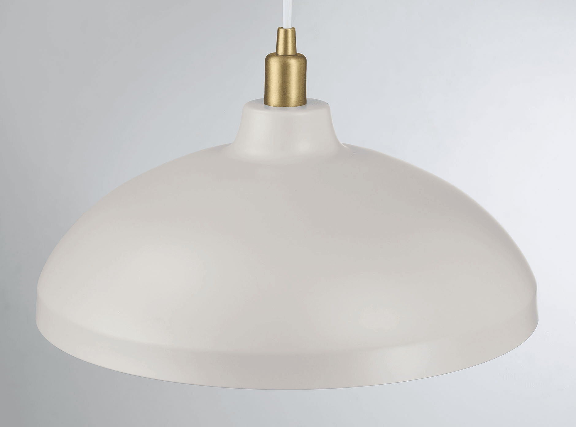Astral - Single Light Pendant Lamp For Entrance Kitchen Island - Gold / White