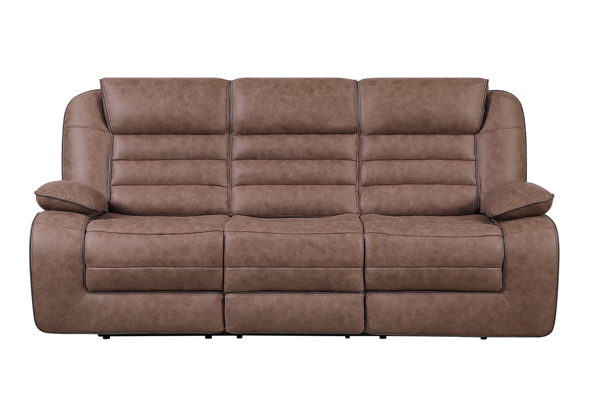 U2250 - Reclining Sofa / Console Reclining Loveseat - Brown
