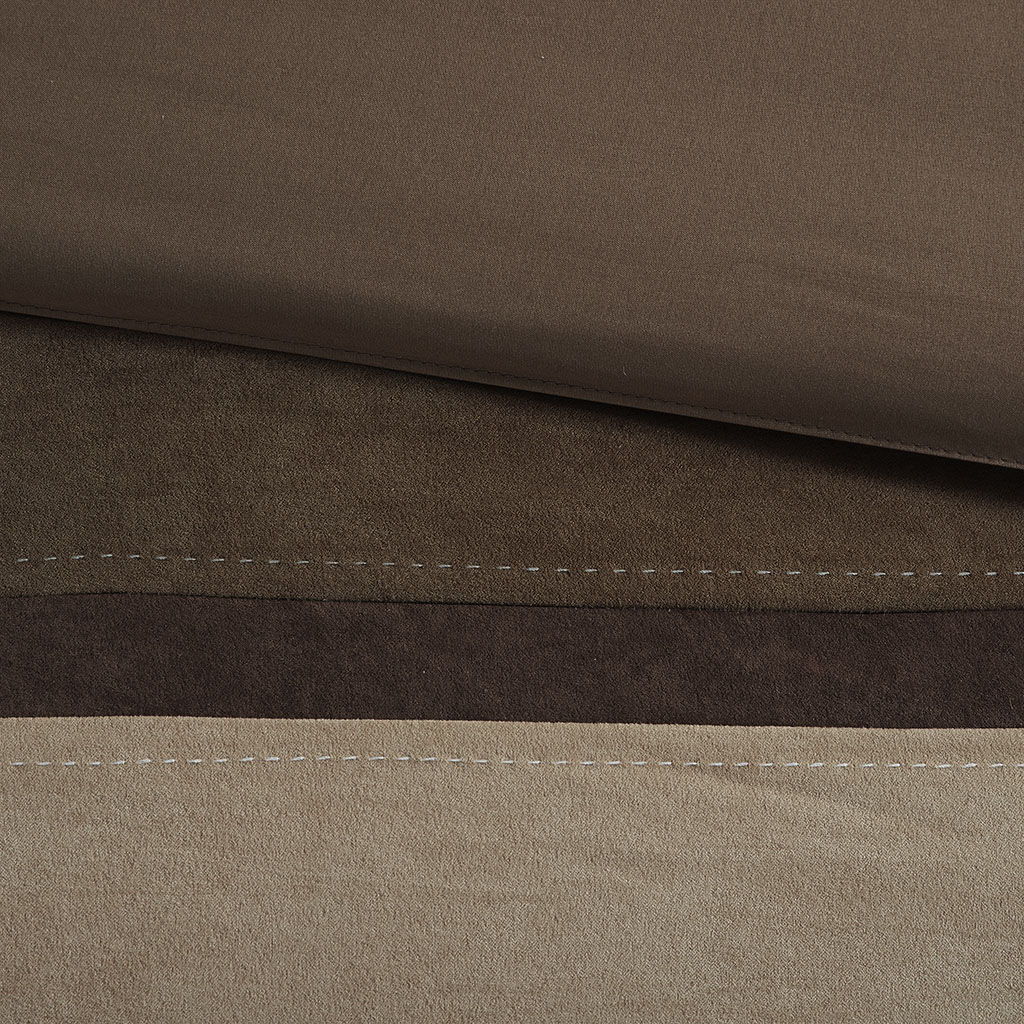 Palisades - Queen 7 Piece Comforter Set - Brown