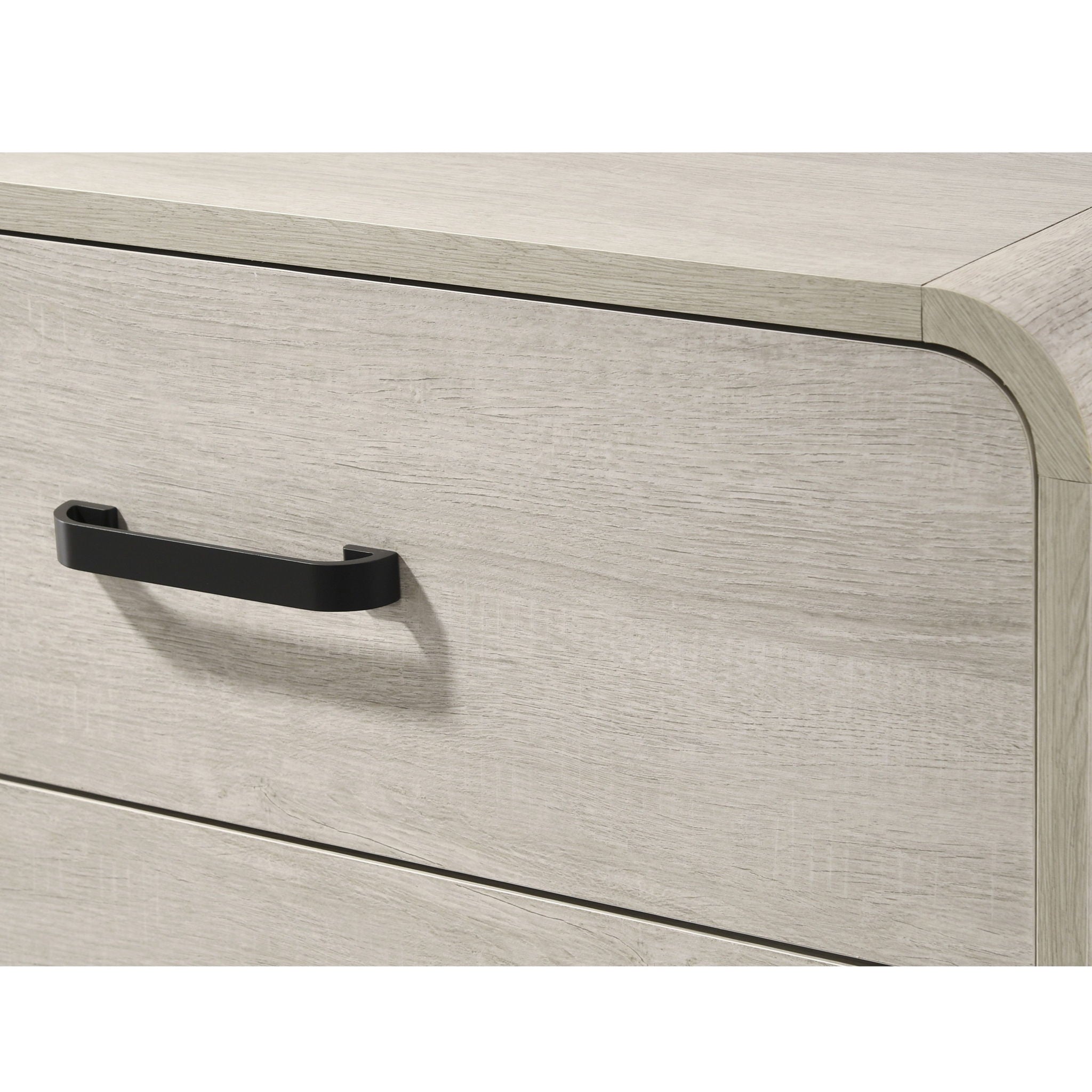 Nightstand With 2 Drawers, Ample Storage Space - Antique White