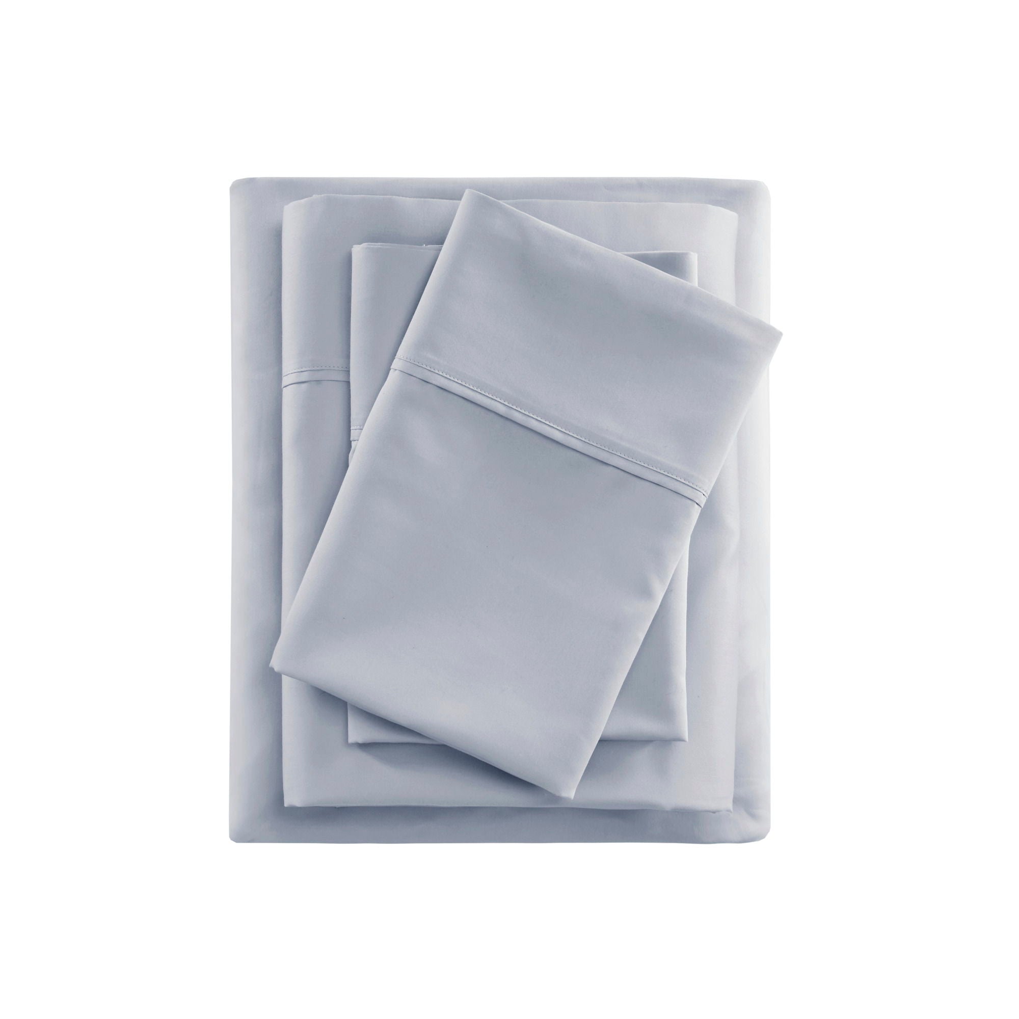 600 Thread Count - California King Cooling Blend 4 Piece Sheet Set - Blue
