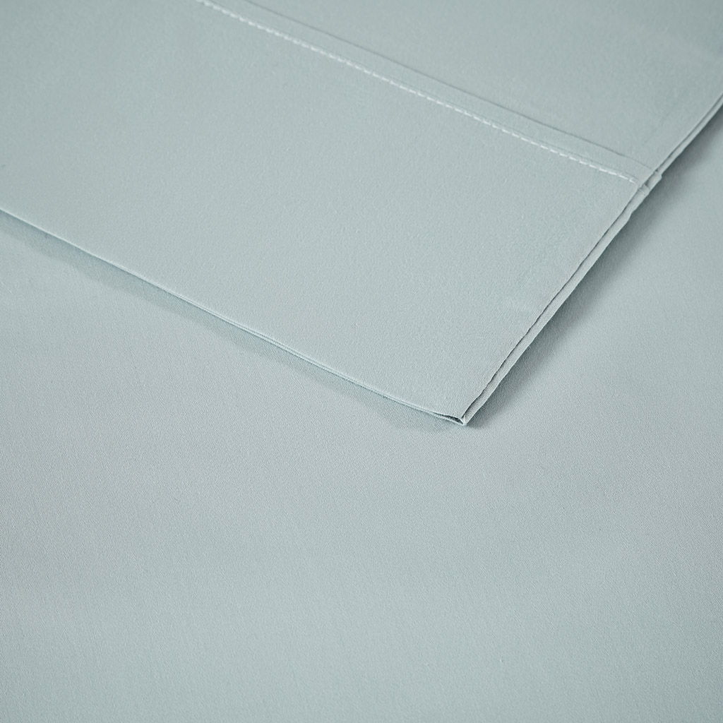 1500 Thread Count - King Blend Pillowcases (Set of 2) - Seafoam