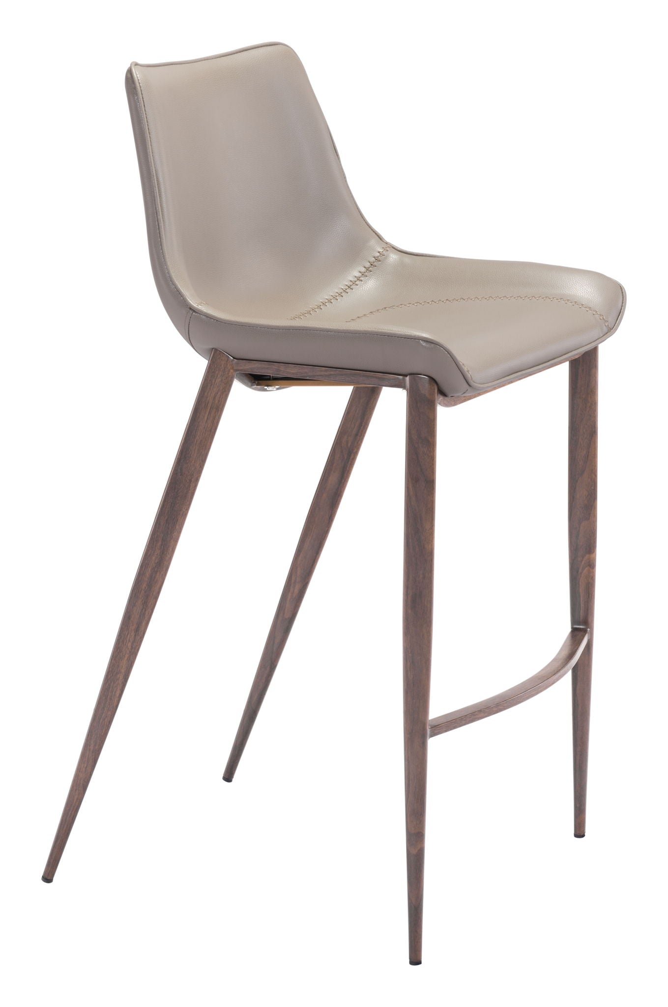 Magnus - Barstool With Black Legs (Set of 2)