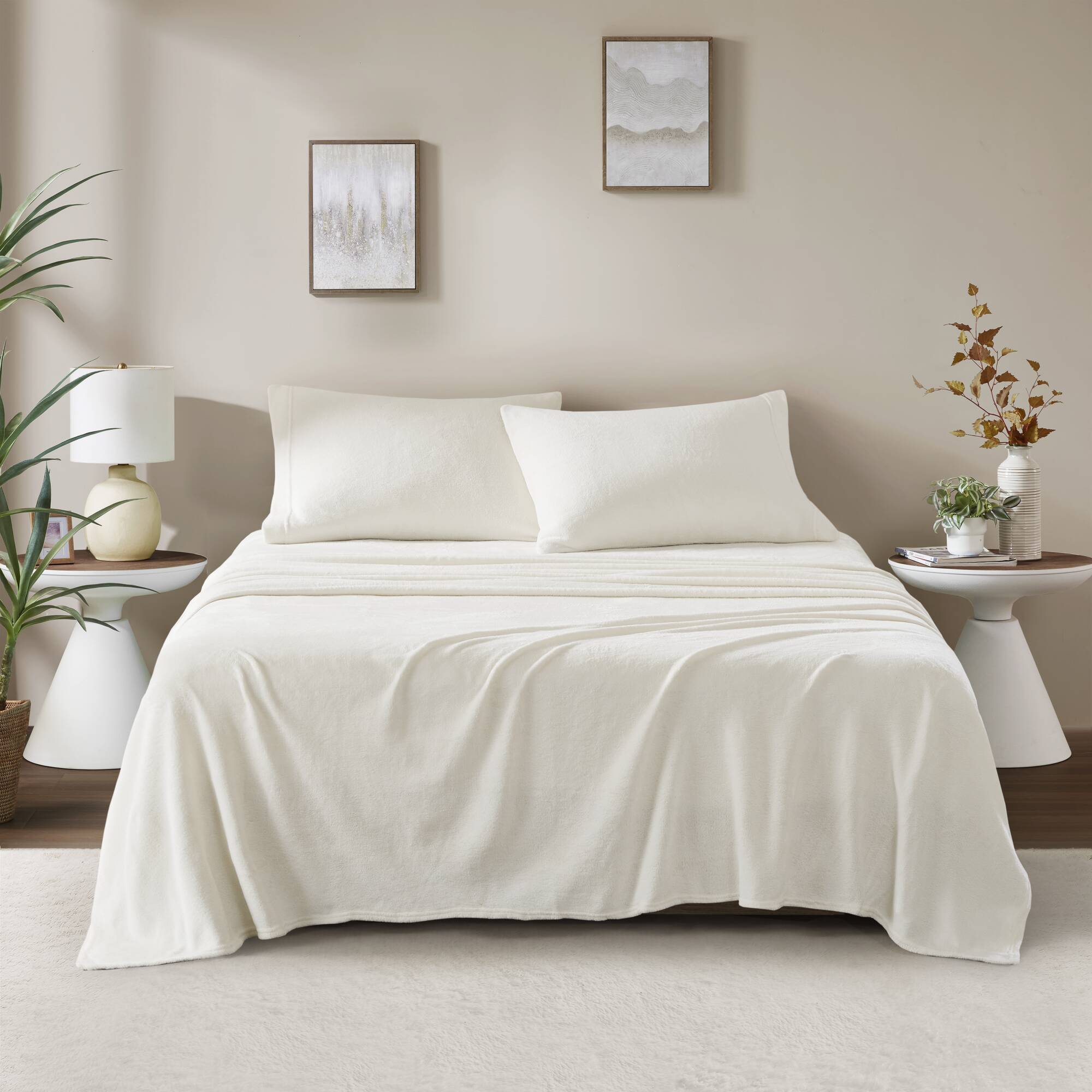Soloft Plush - King Sheet Set - Ivory