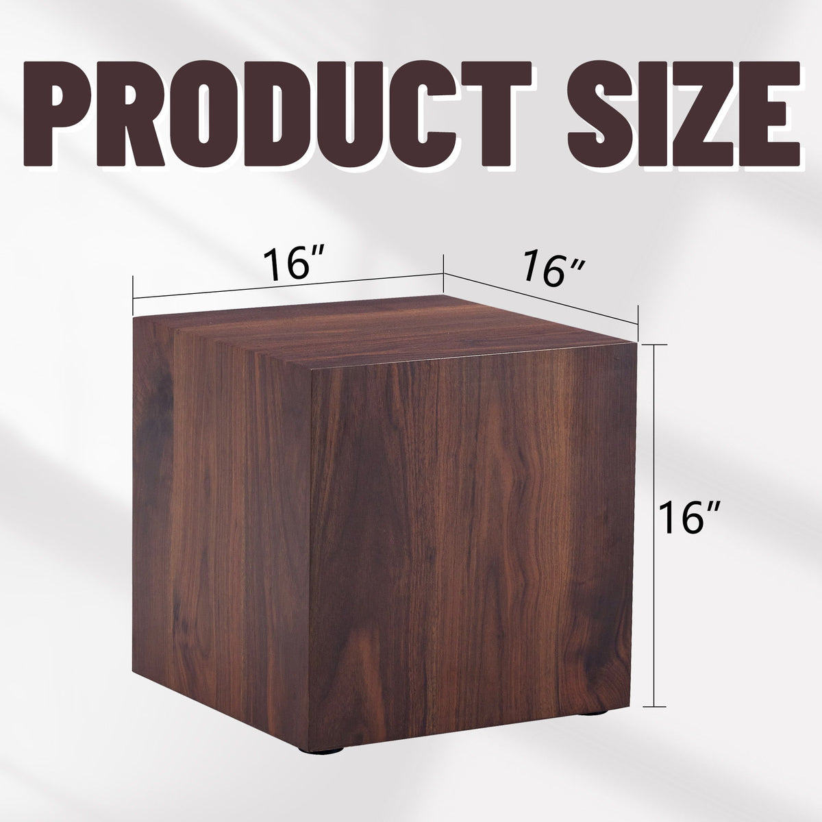 Luxurious Wood Grain Coffee Table Elegant Design For Living Room - Walnut