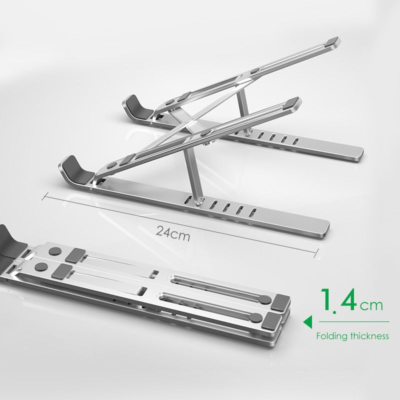 Laptop Stand for MacBook Pro Notebook Stand Foldable Aluminium Alloy Tablet Stand Bracket Laptop Holder for Notebook