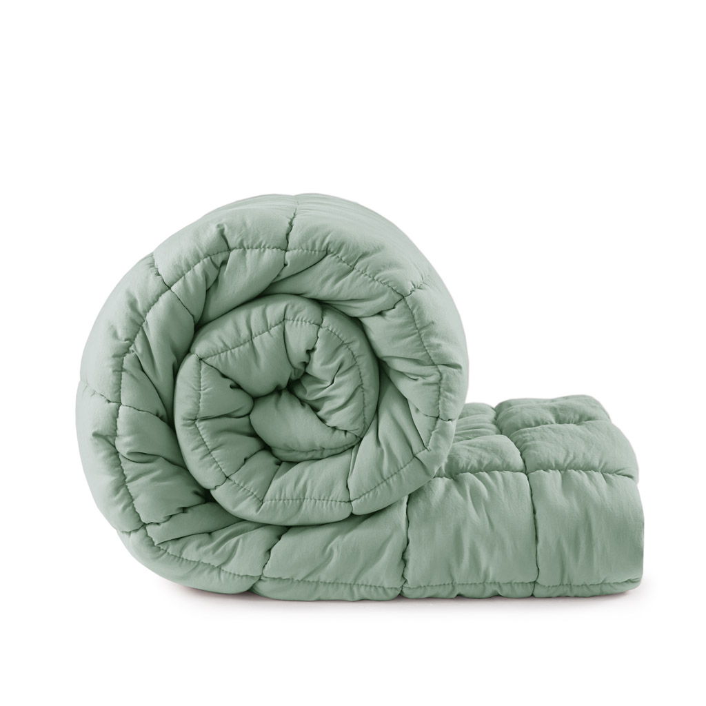 Dream Puff - Down Alternative Comforter Set - Green