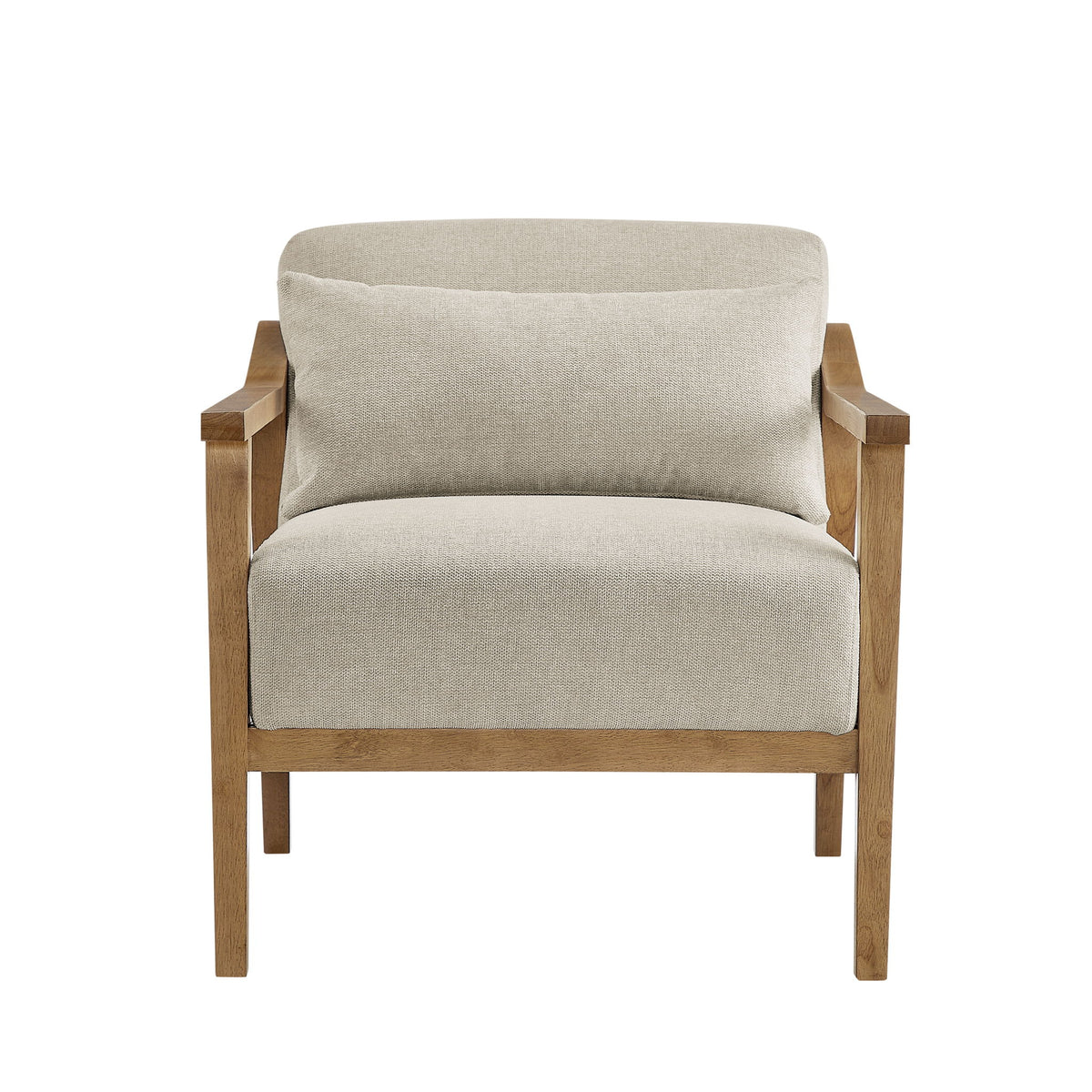 Reagan - Arm Accent Chair With Lumbar Pillow