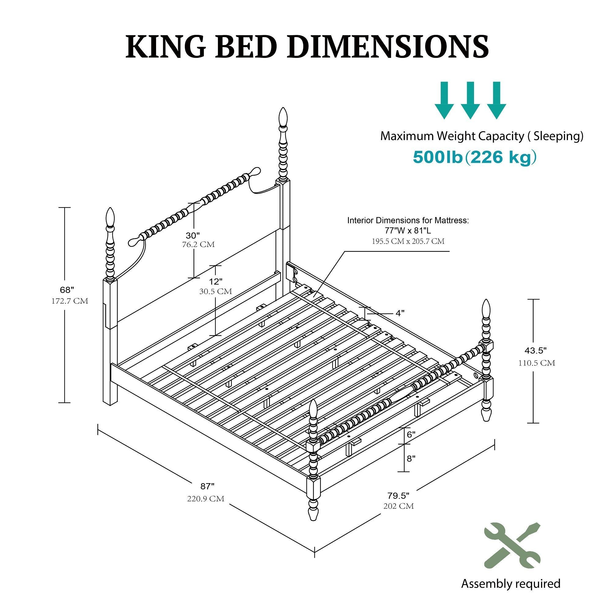 Beckett - King Beckett Turned Spindle Bed - Morocco Brown