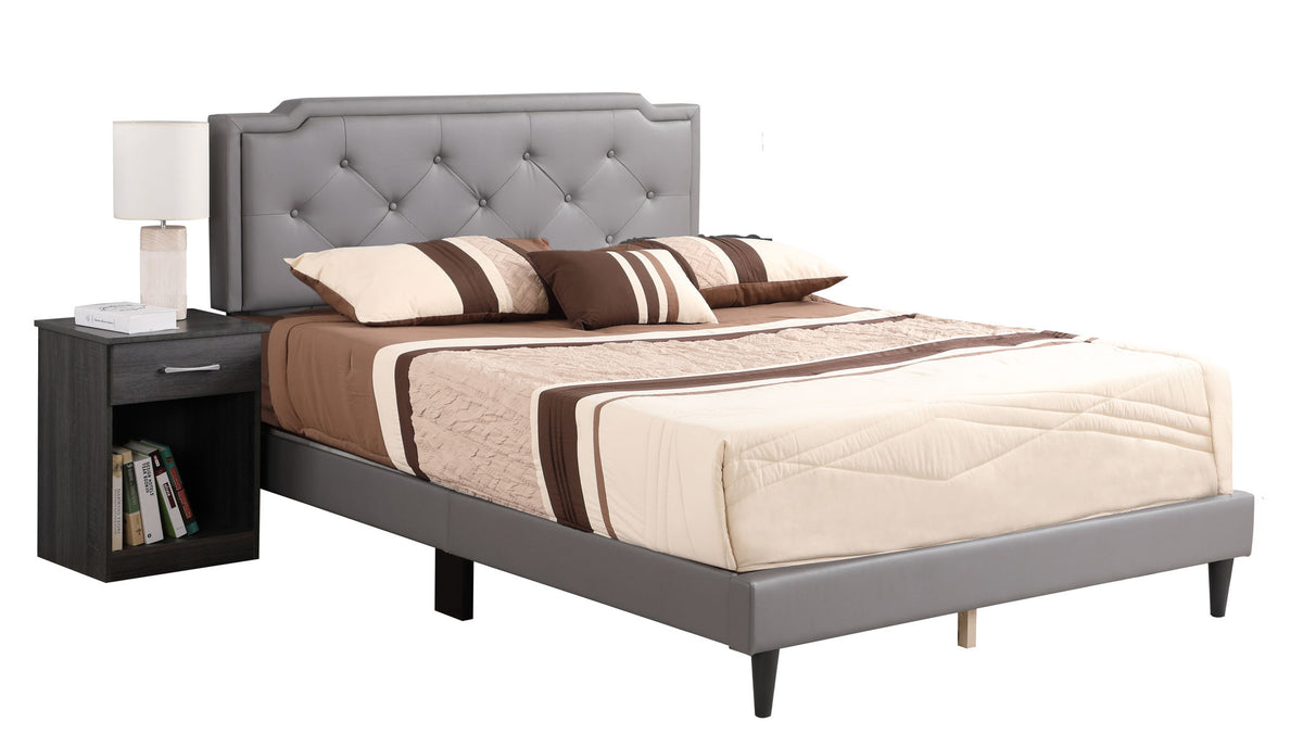 Button Tufted Bed Charming For Cozy Spaces
