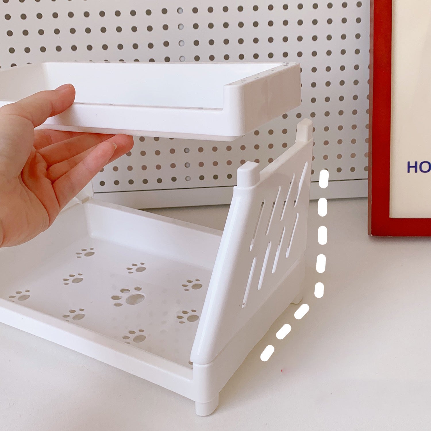 Shelf Multi-Layer Office Desk Storage Rack Simple Ins Style Dormitory Desktop Cosmetic Finishing Rack Storage Rack