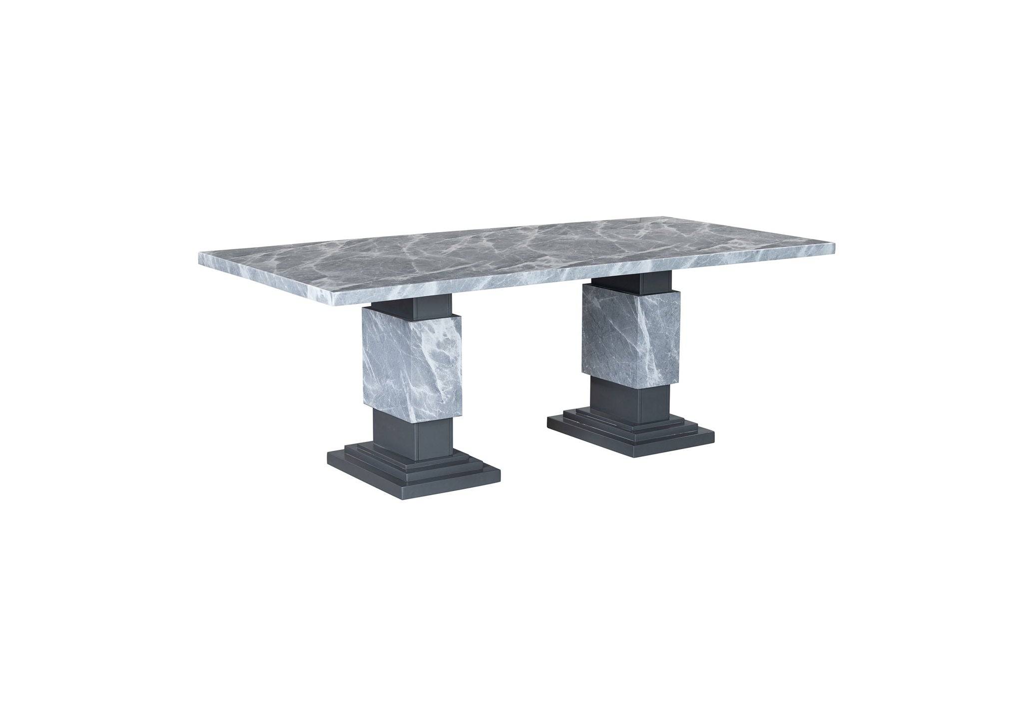 D1212 - Dining Table Base Tables - Gray