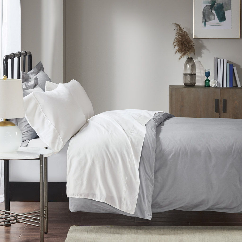 1500 Thread Count - King Blend Pillowcases (Set of 2) - White