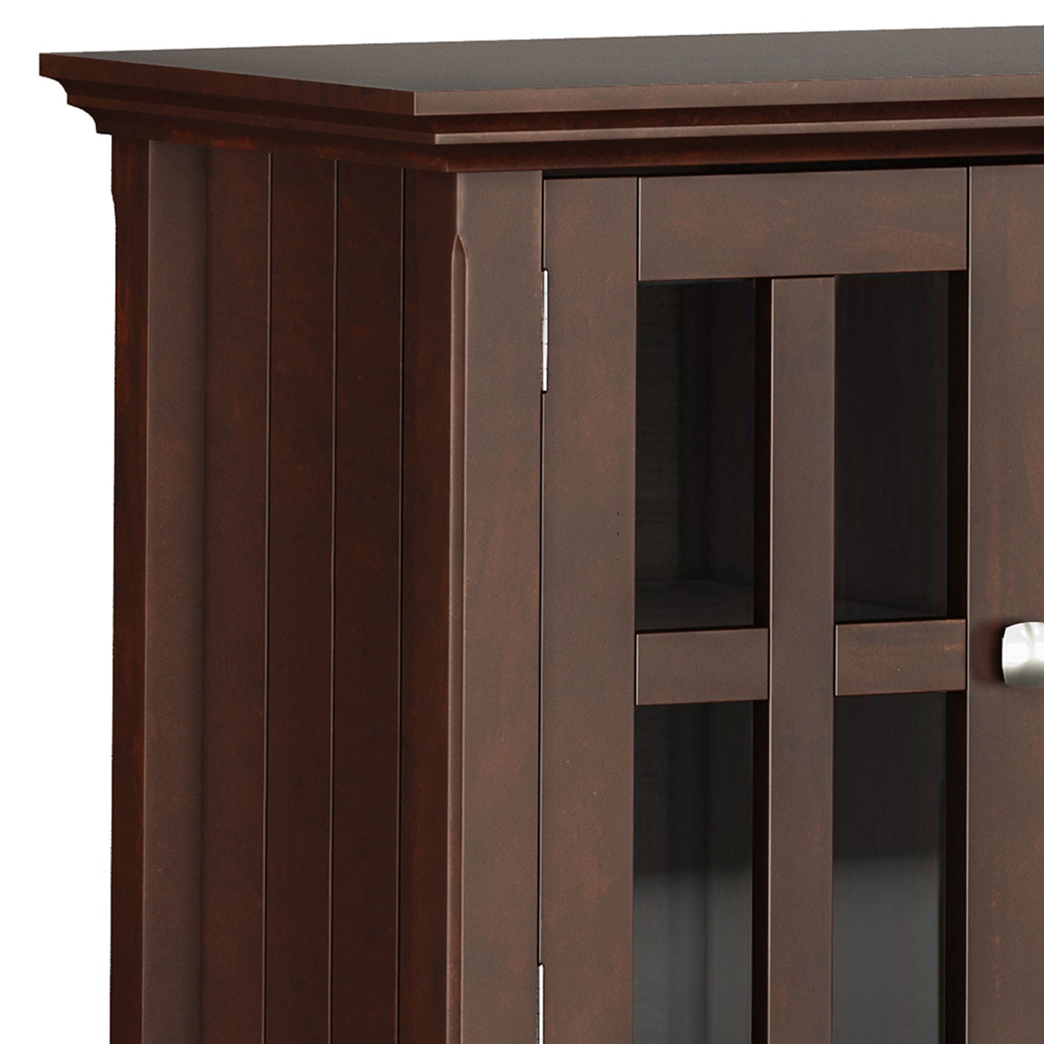 Acadian - Wide TV Media Stand - Brown