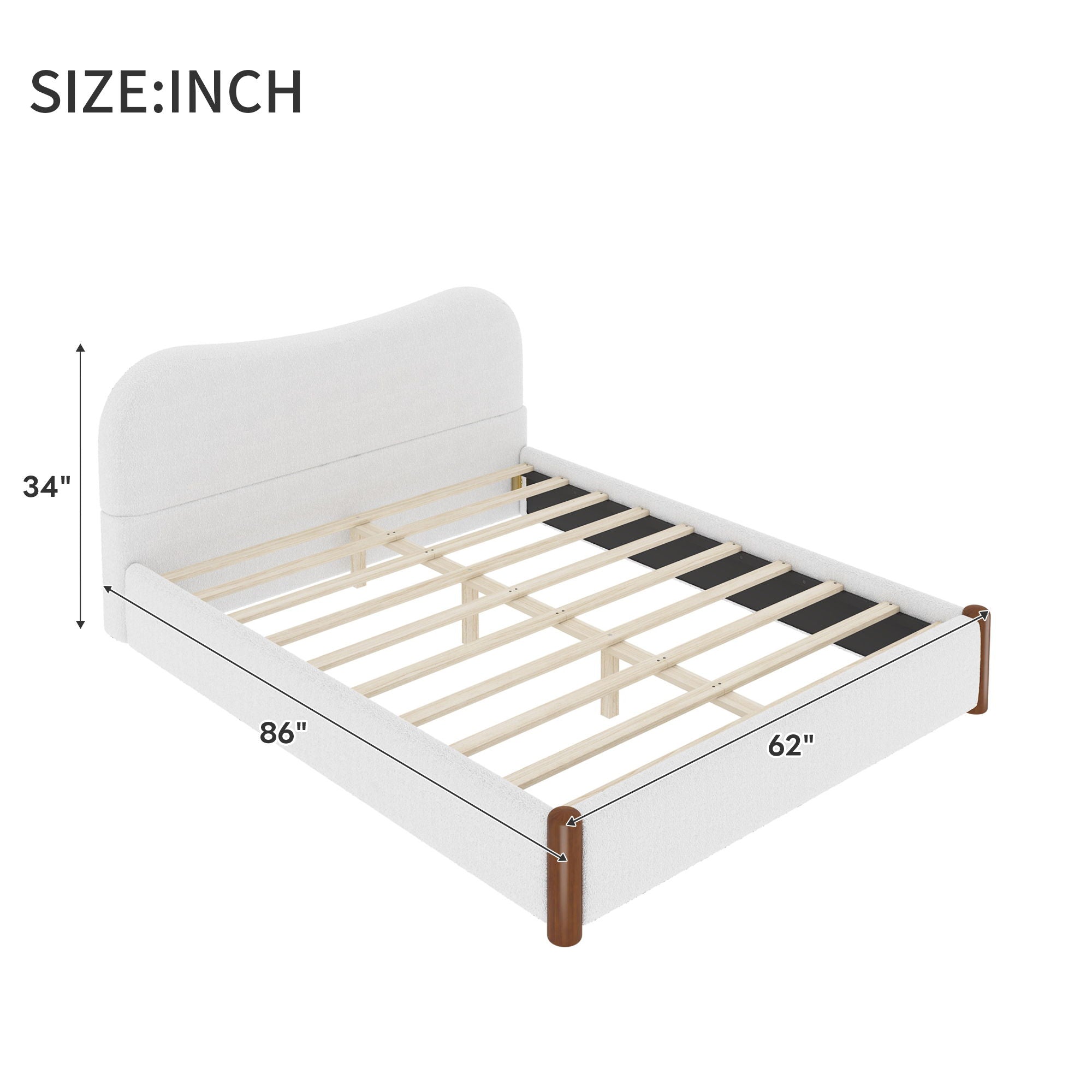 Comfort Upholstered Platform Bed